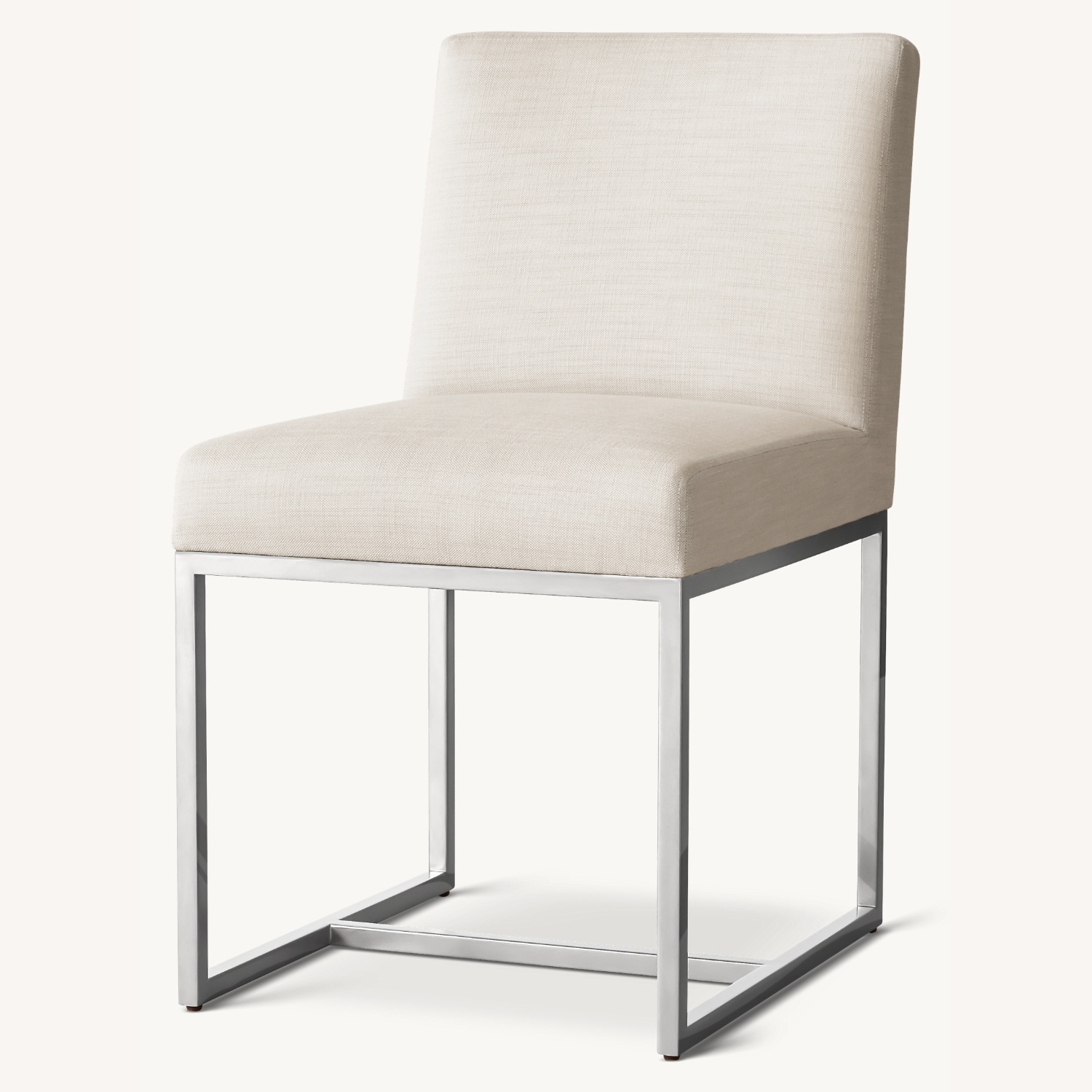 Restoration Hardware White Metal Dining Chairs - image-4