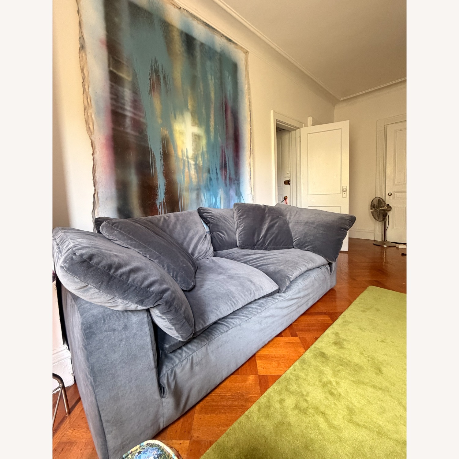 Restoration Hardware Cloud Couch 2 Seater Sofa - image-3