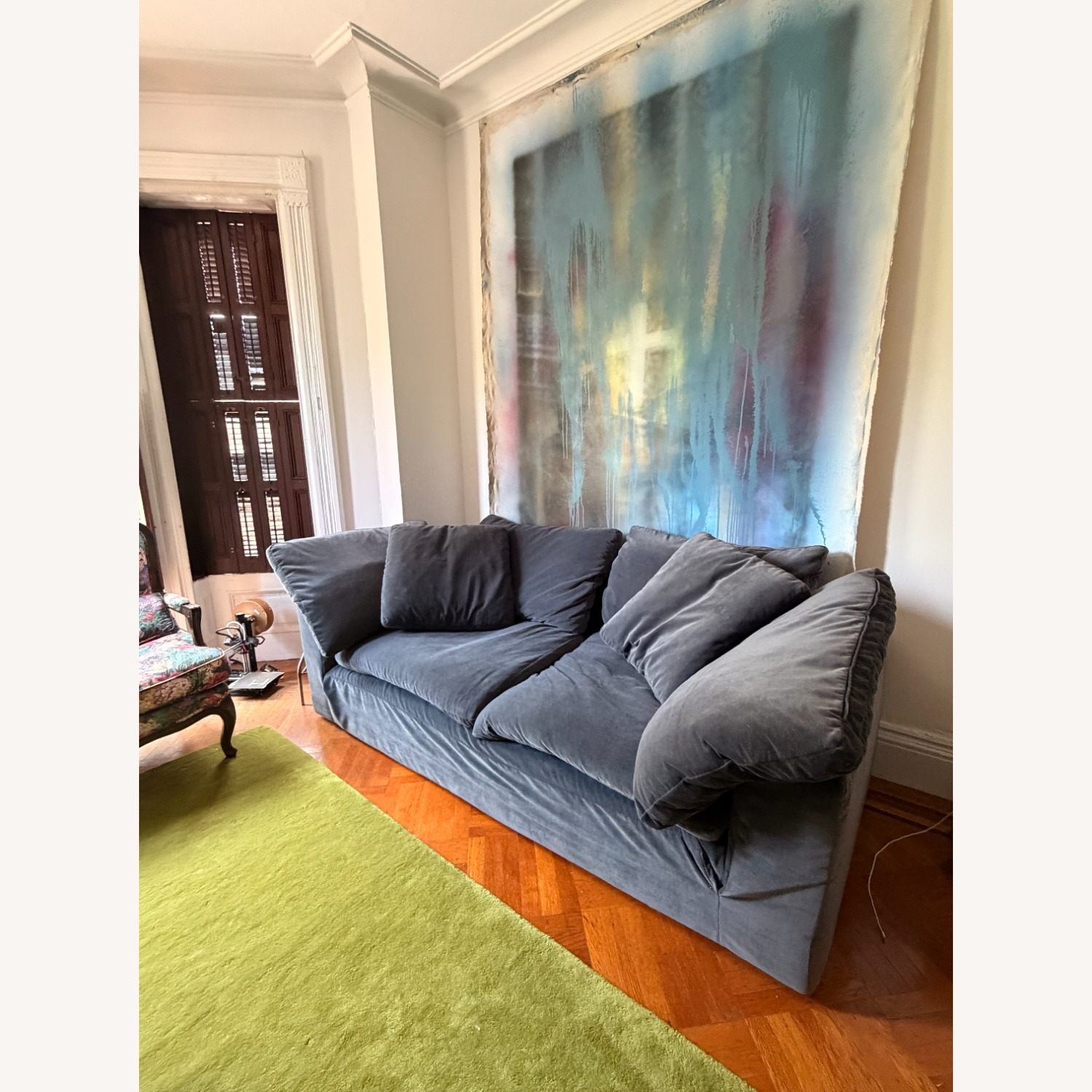 Restoration Hardware Cloud Couch 2 Seater Sofa - image-2