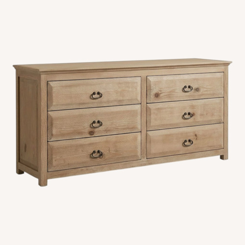 Used Restoration Hardware Light Brown Wood Dresser for sale on AptDeco