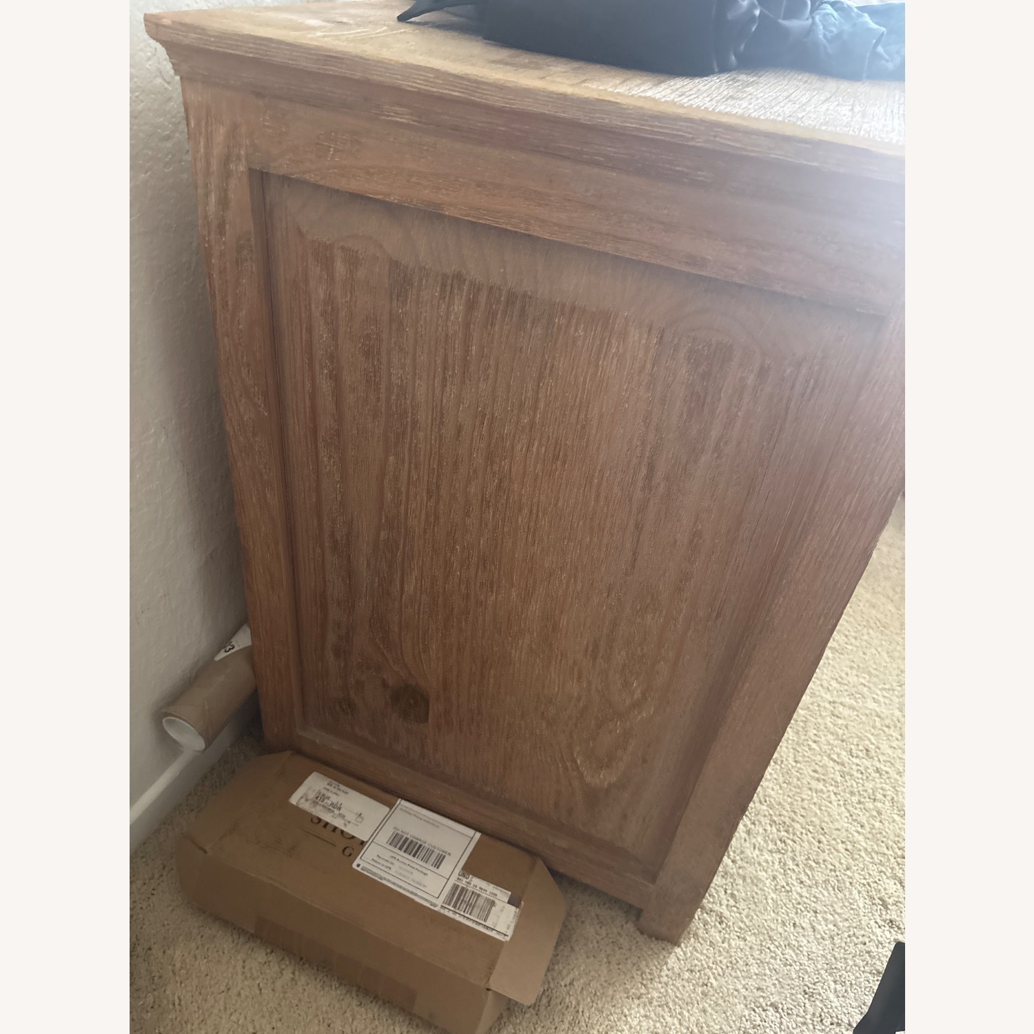 Restoration Hardware Light Brown Wood Dresser - image-3