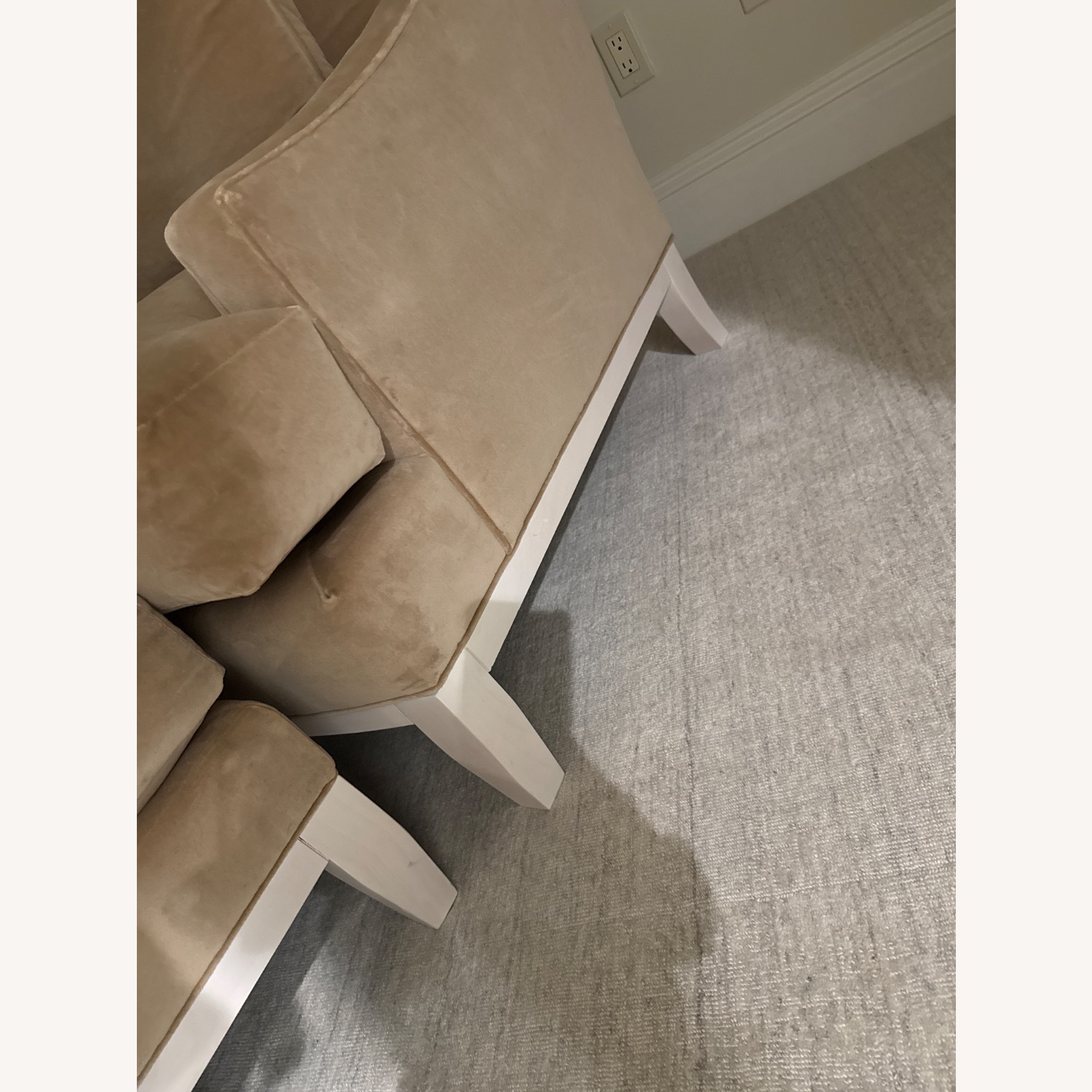 Kravet Natural Fabric Armchair - image-5