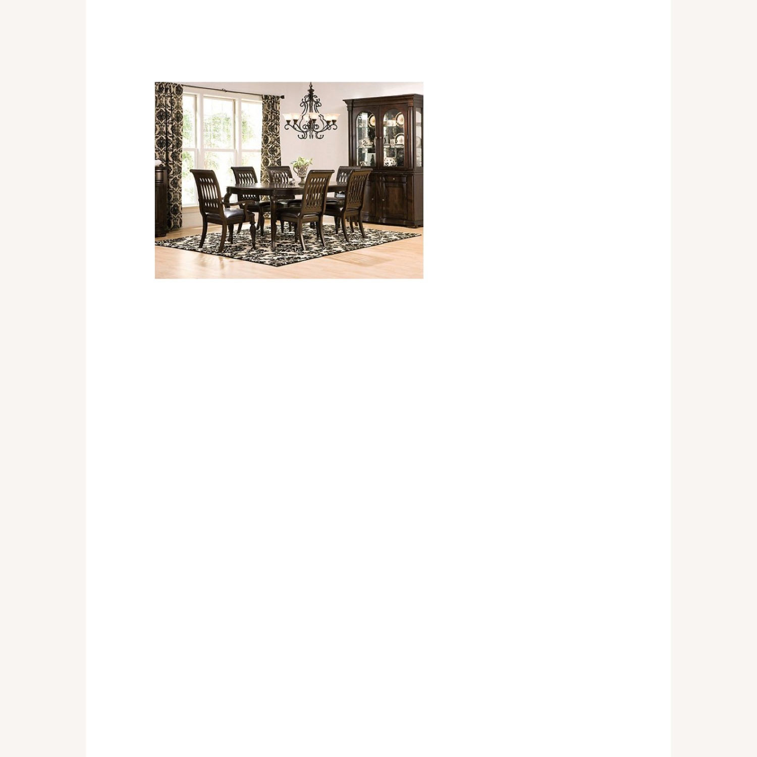 Bernhardt 6 Lattice-Back Chairs - image-1