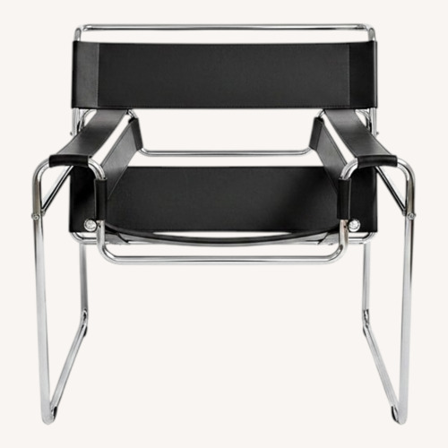 Used Vintage Pair Corbusier Leather LC1 Sling Chairs for sale on AptDeco