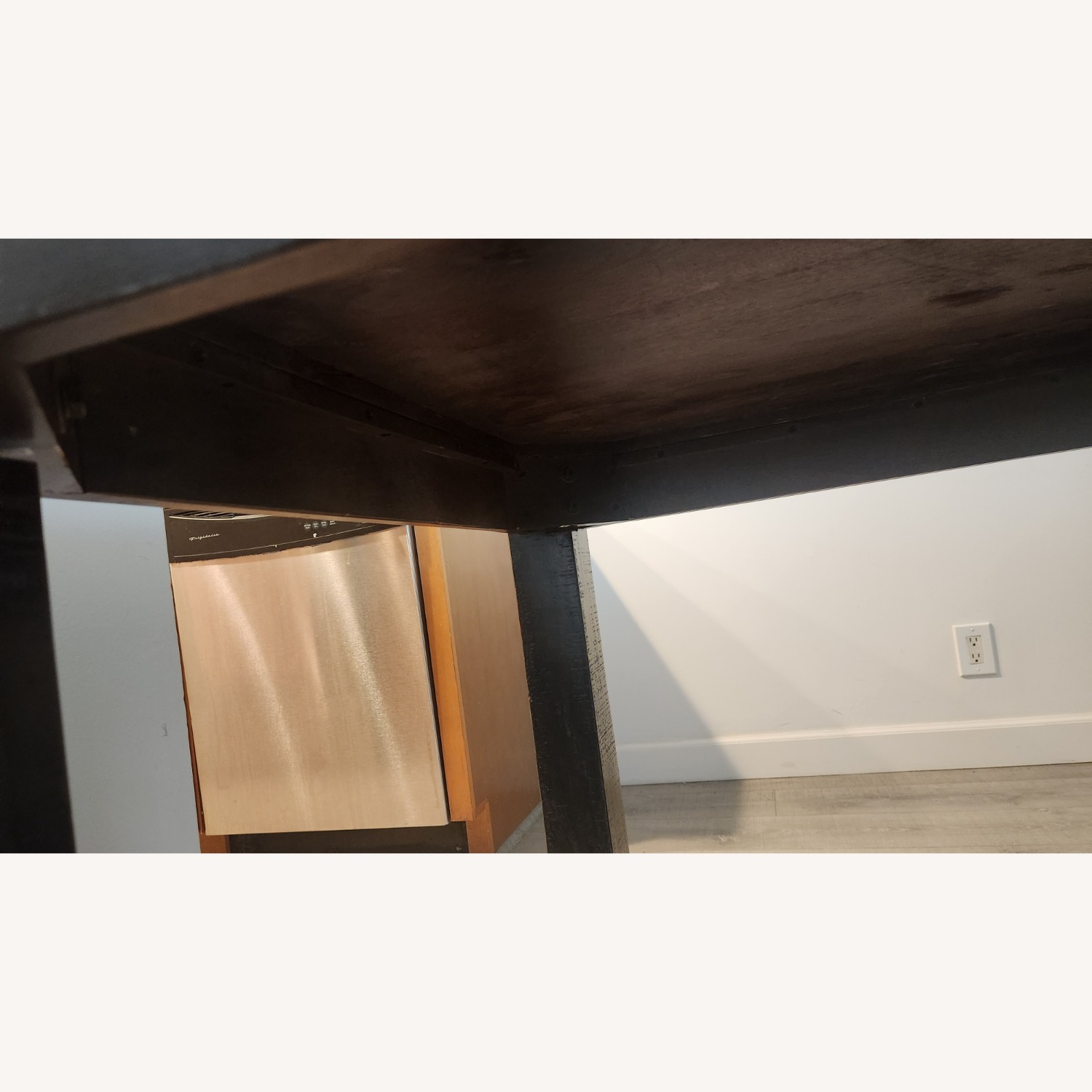 Havana Dark Brown Wood Dining Table - image-9