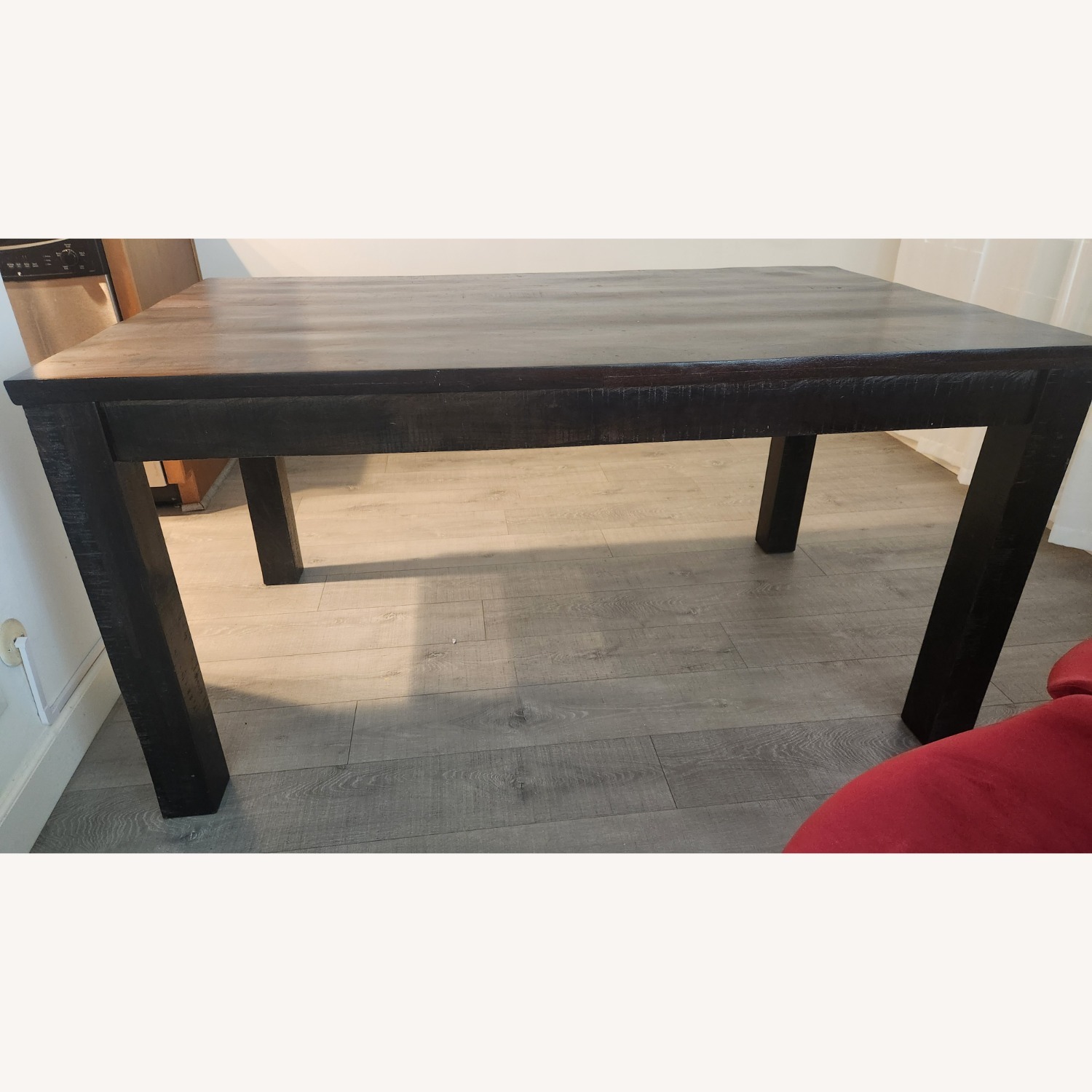 Havana Dark Brown Wood Dining Table - image-6