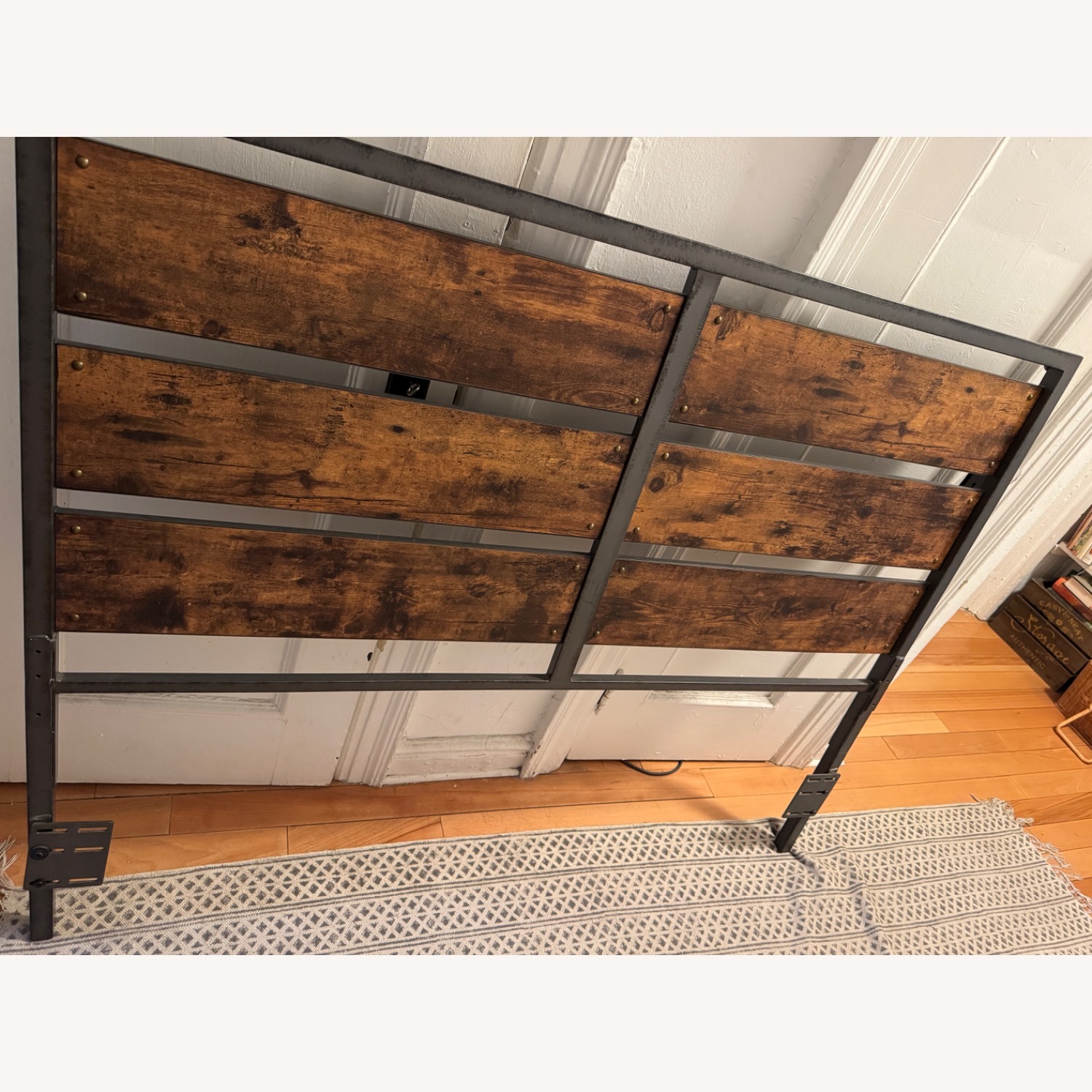 Pier 1 Imports Dark Brown Headboard - image-1