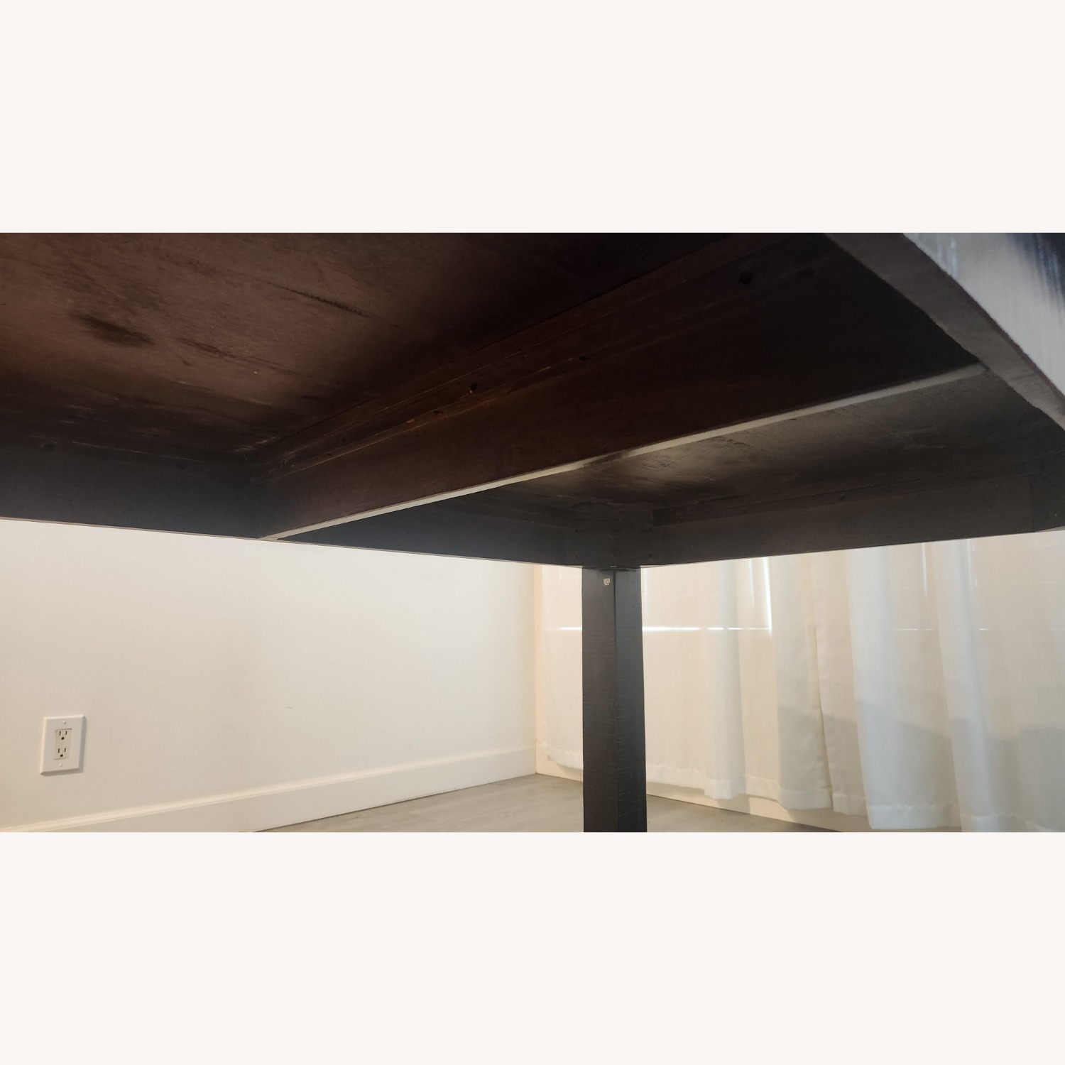 Havana Dark Brown Wood Dining Table - image-4