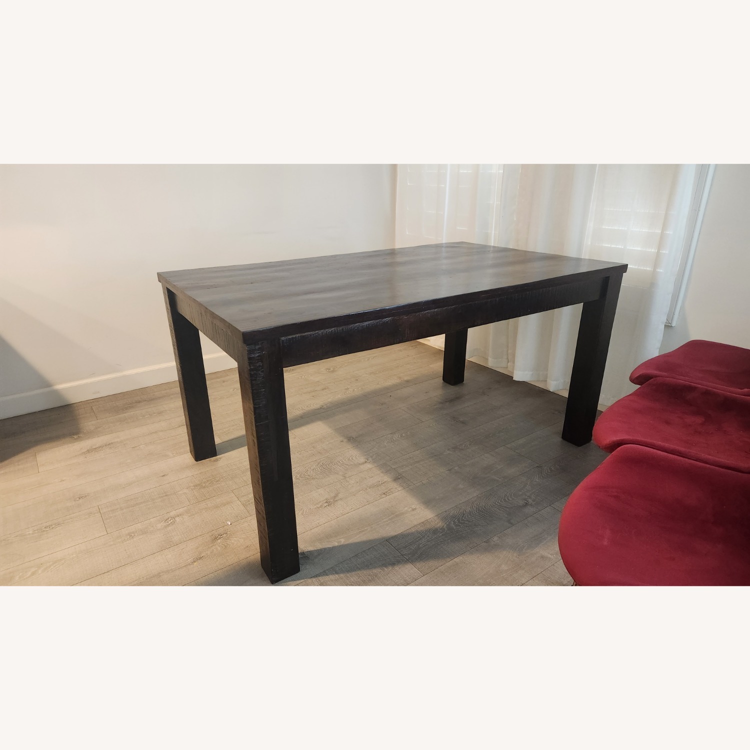 Havana Dark Brown Wood Dining Table - image-1