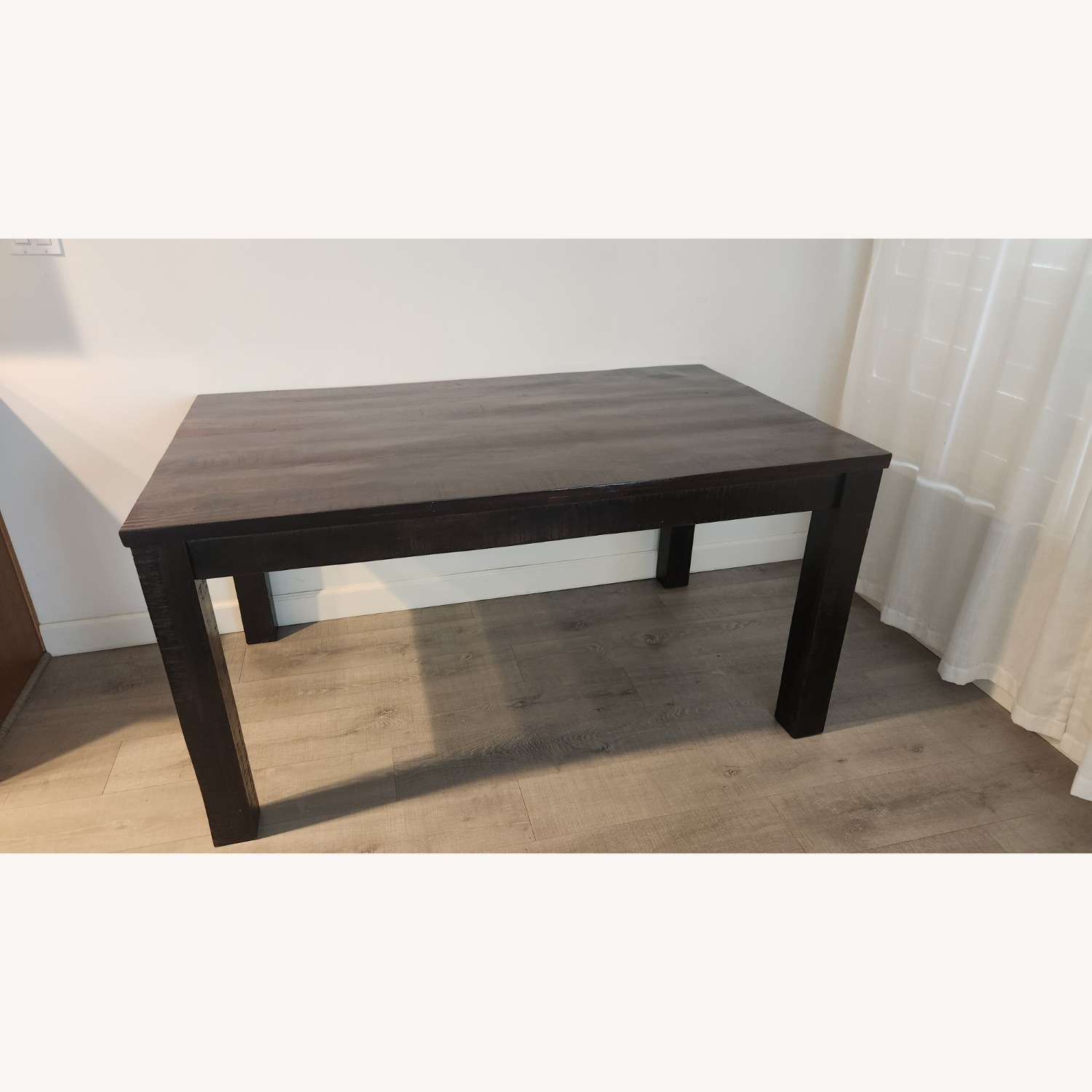 Havana Dark Brown Wood Dining Table - image-7