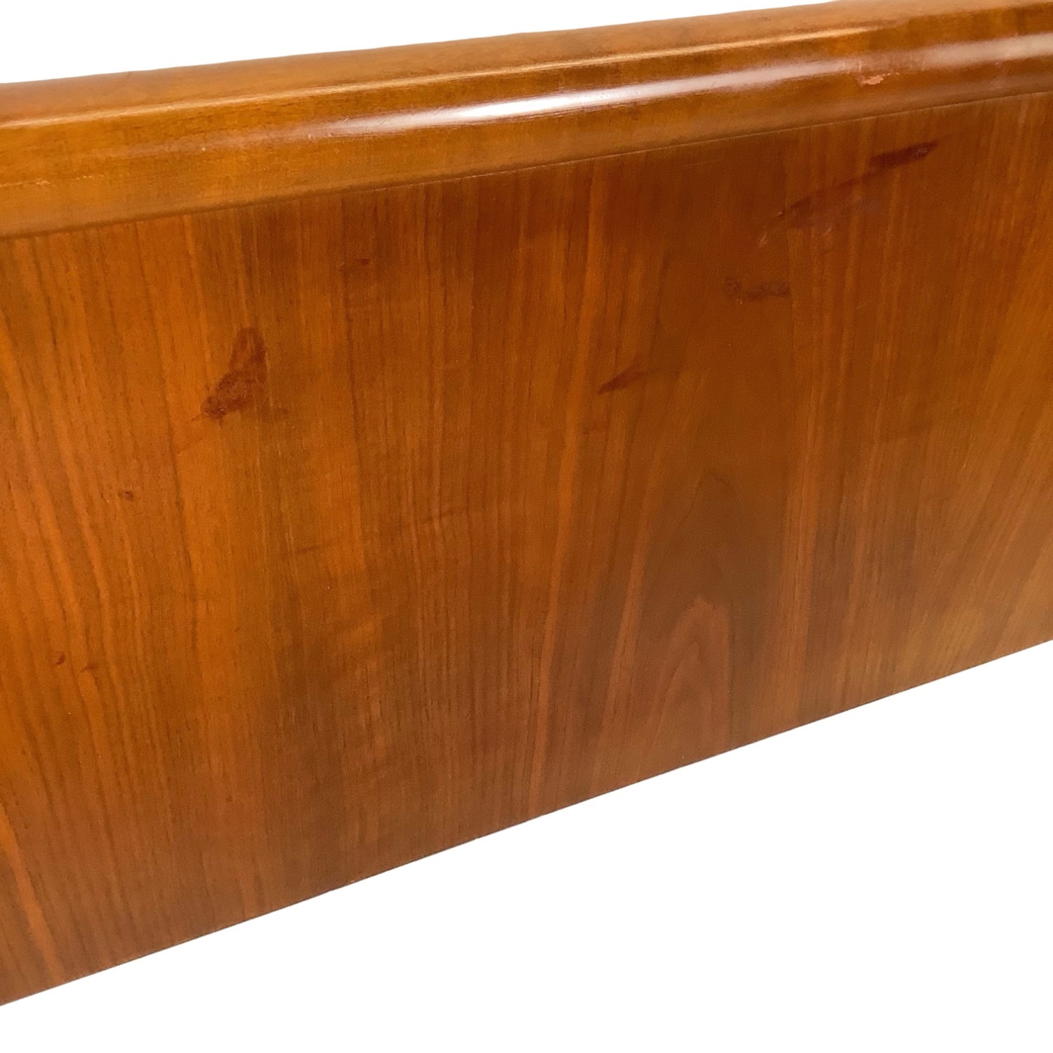 Vintage Robsjohn-Gibbings Walnut Full Headboard - image-6
