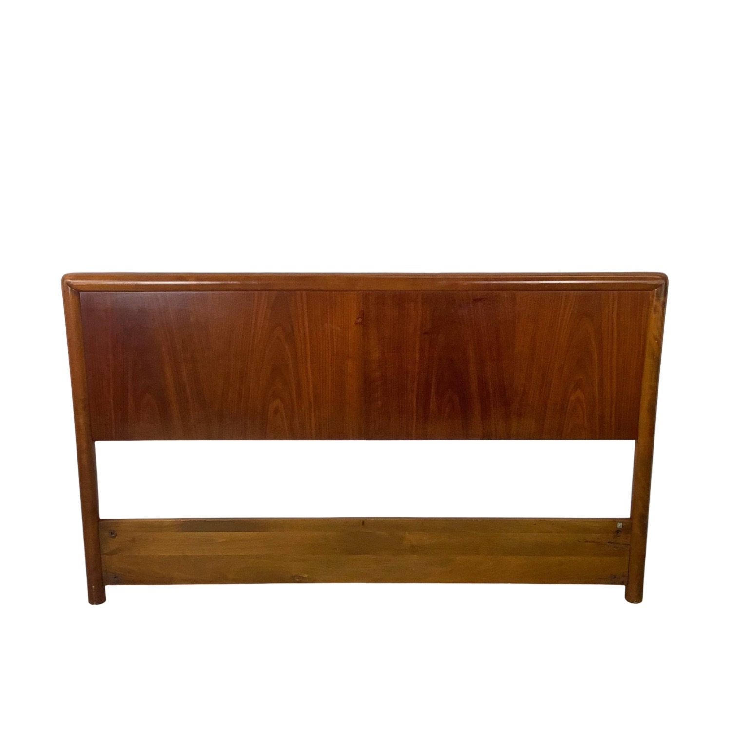 Vintage Robsjohn-Gibbings Walnut Full Headboard - image-12