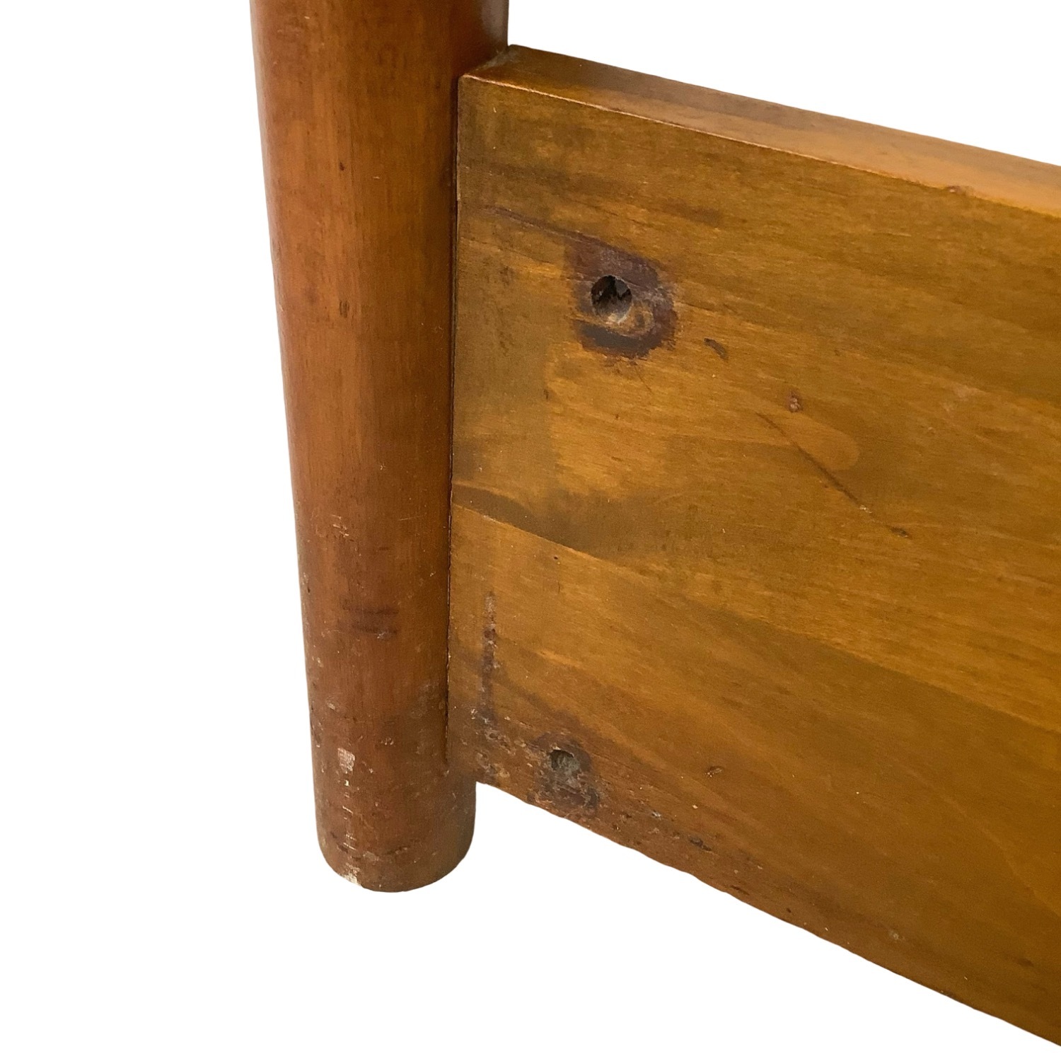 Vintage Robsjohn-Gibbings Walnut Full Headboard - image-7
