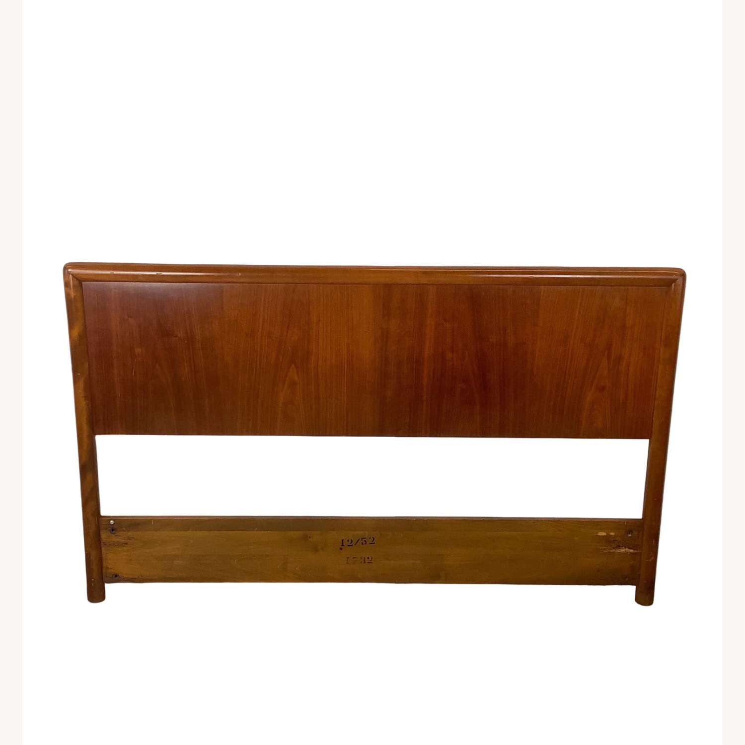 Vintage Robsjohn-Gibbings Walnut Full Headboard - image-1