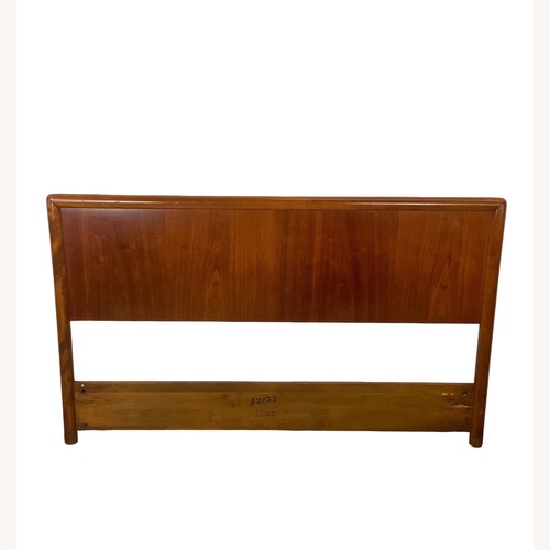 Used Vintage Robsjohn-Gibbings Walnut Full Headboard for sale on AptDeco