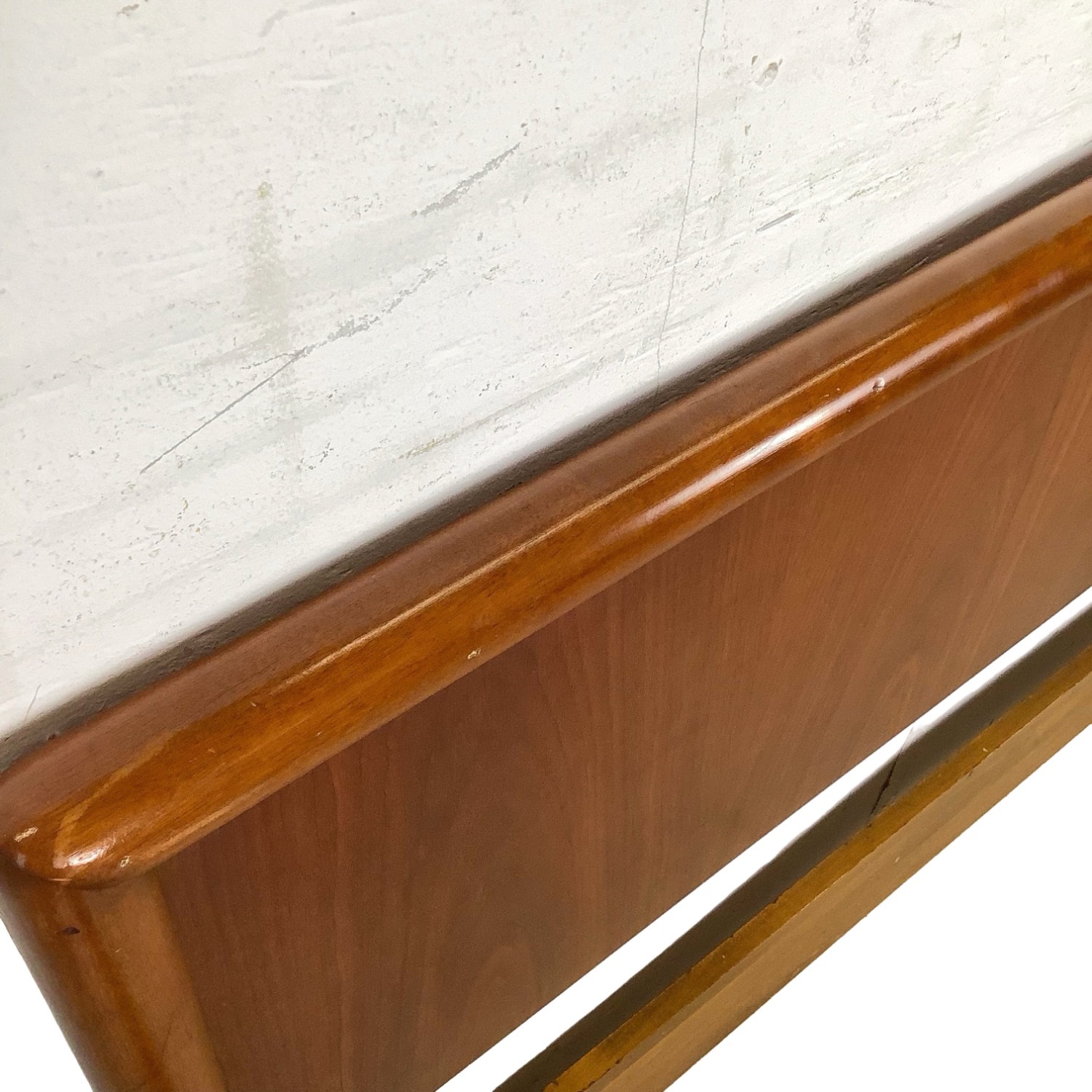 Vintage Robsjohn-Gibbings Walnut Full Headboard - image-3