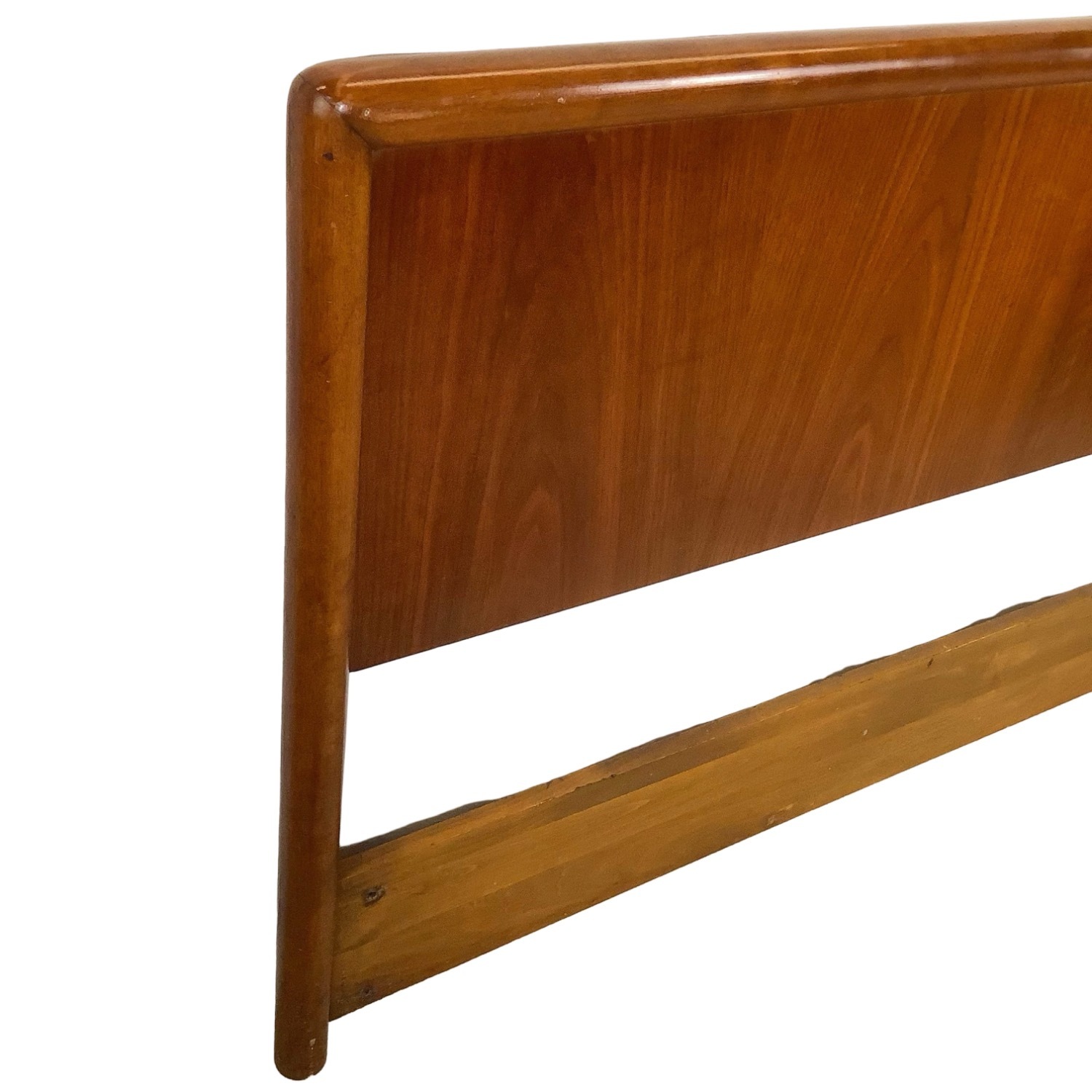 Vintage Robsjohn-Gibbings Walnut Full Headboard - image-11