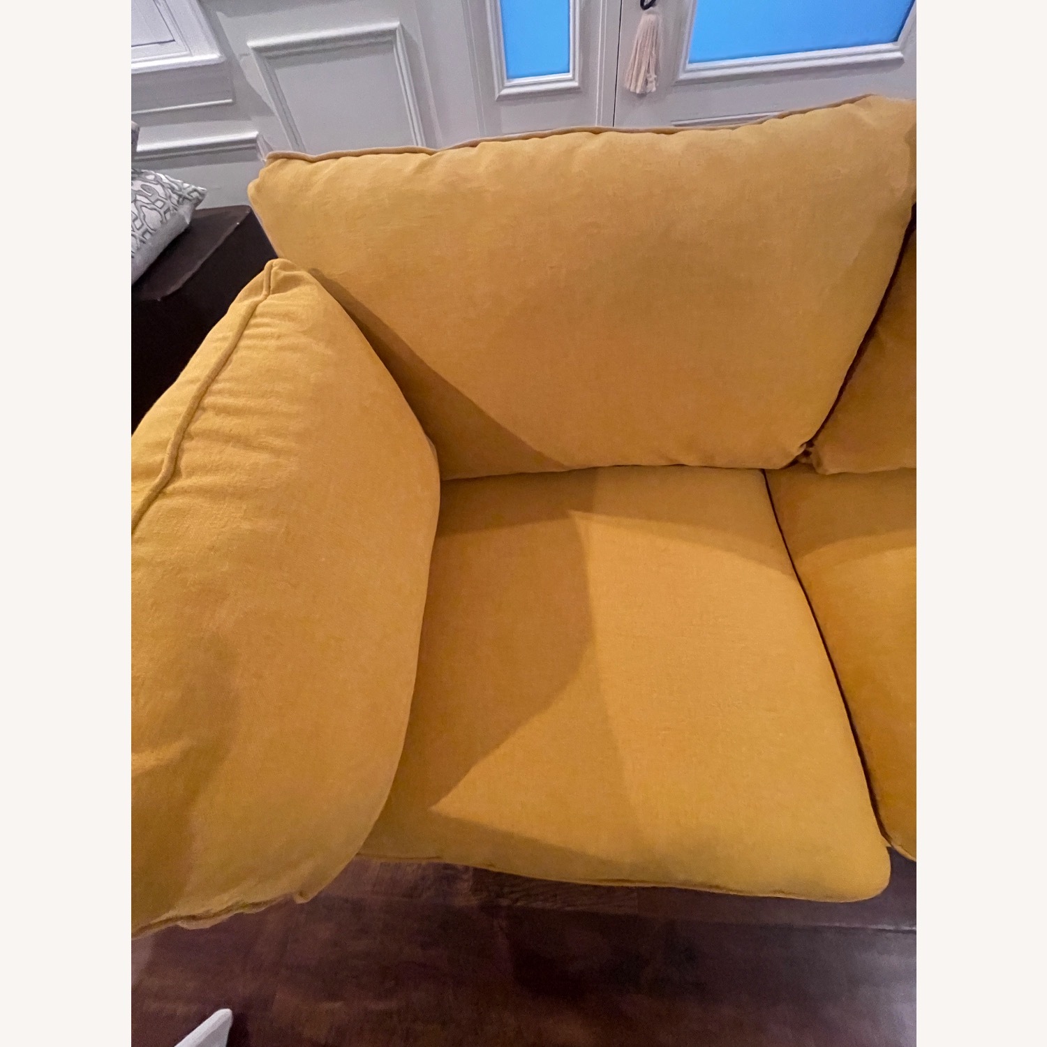 Floyd 1.0 Yellow Fabric 3+ Seater Sofa - image-4