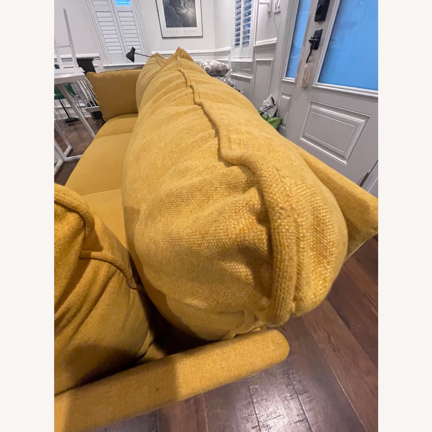 Floyd 1.0 Yellow Fabric 3+ Seater Sofa - image-7