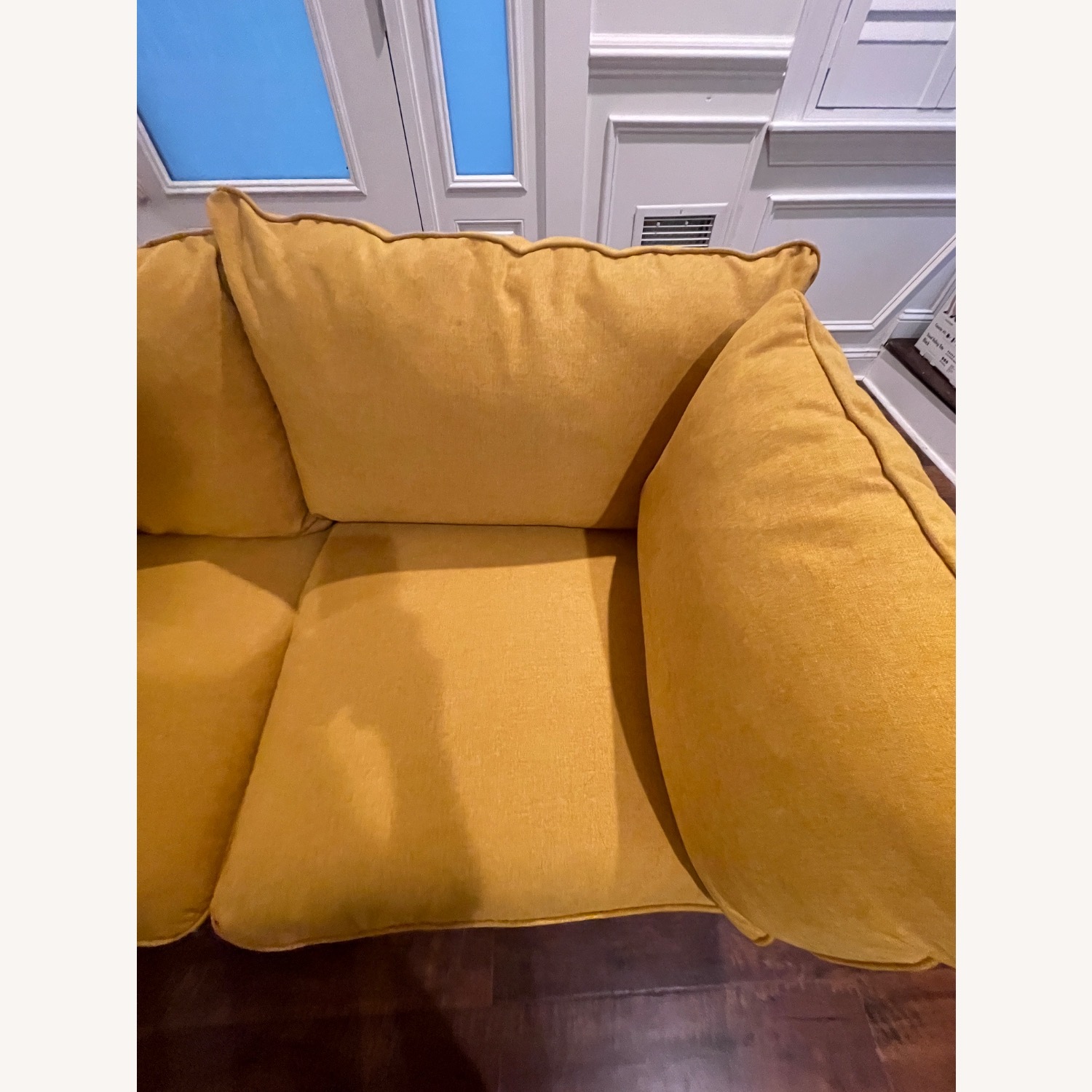 Floyd 1.0 Yellow Fabric 3+ Seater Sofa - image-6