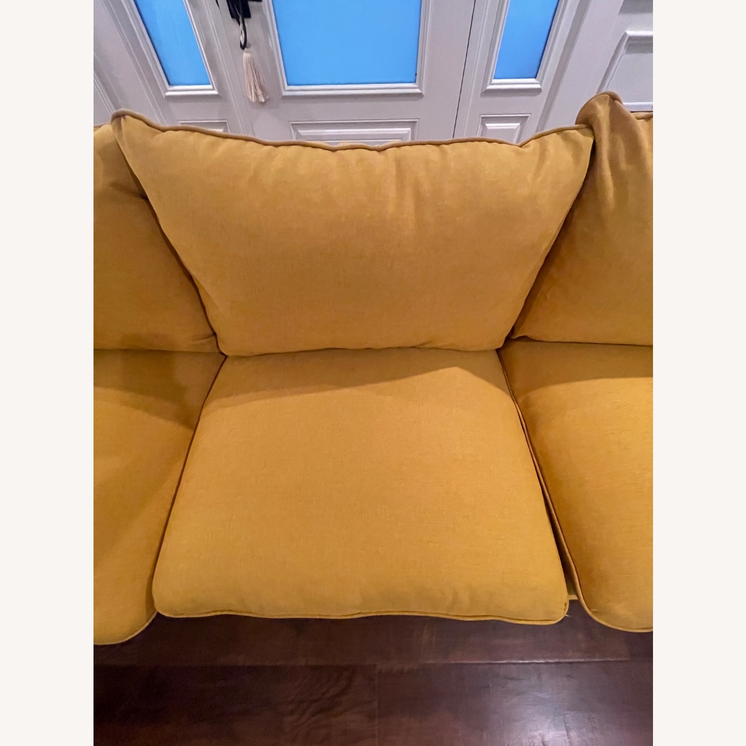 Floyd 1.0 Yellow Fabric 3+ Seater Sofa - image-5