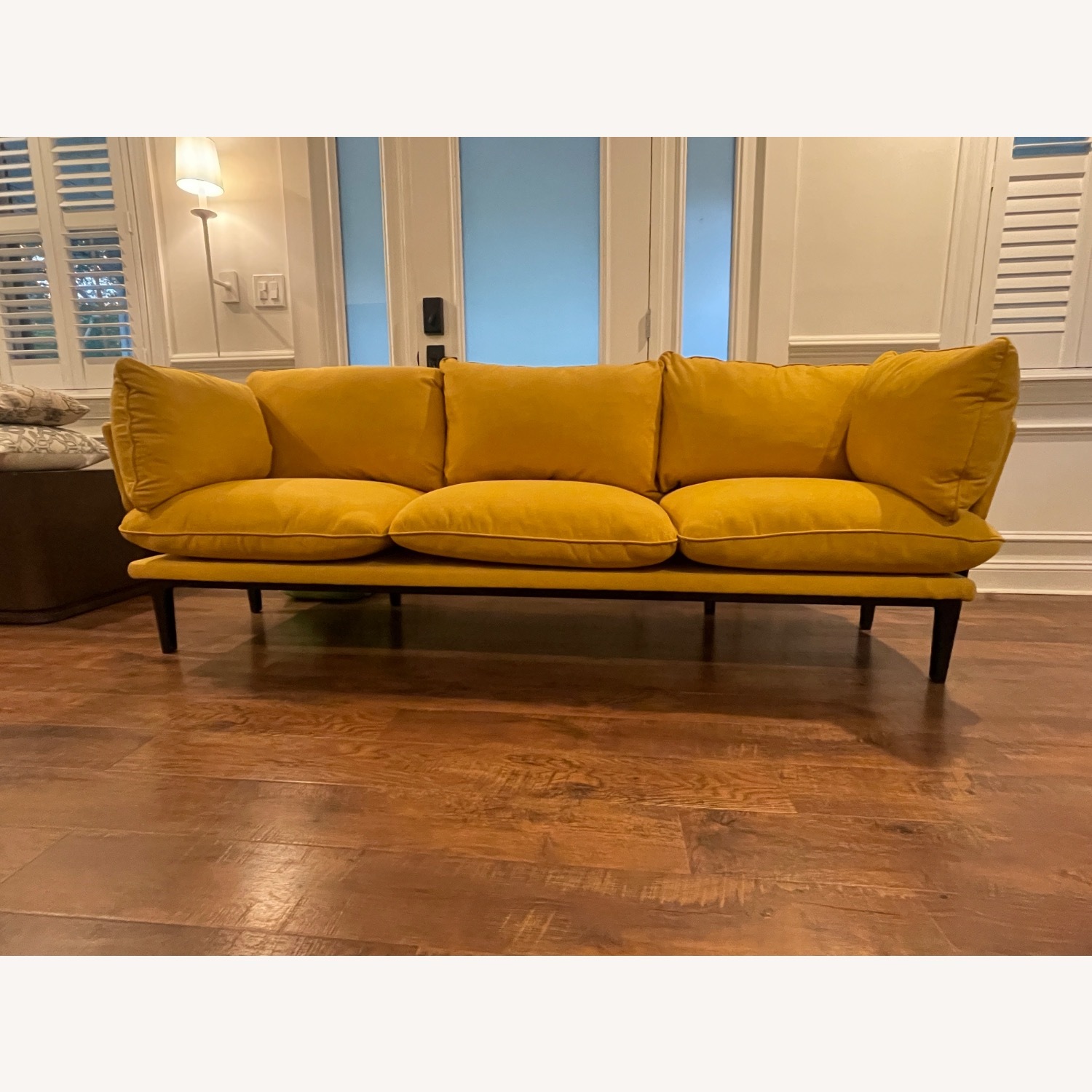 Floyd 1.0 Yellow Fabric 3+ Seater Sofa - image-1