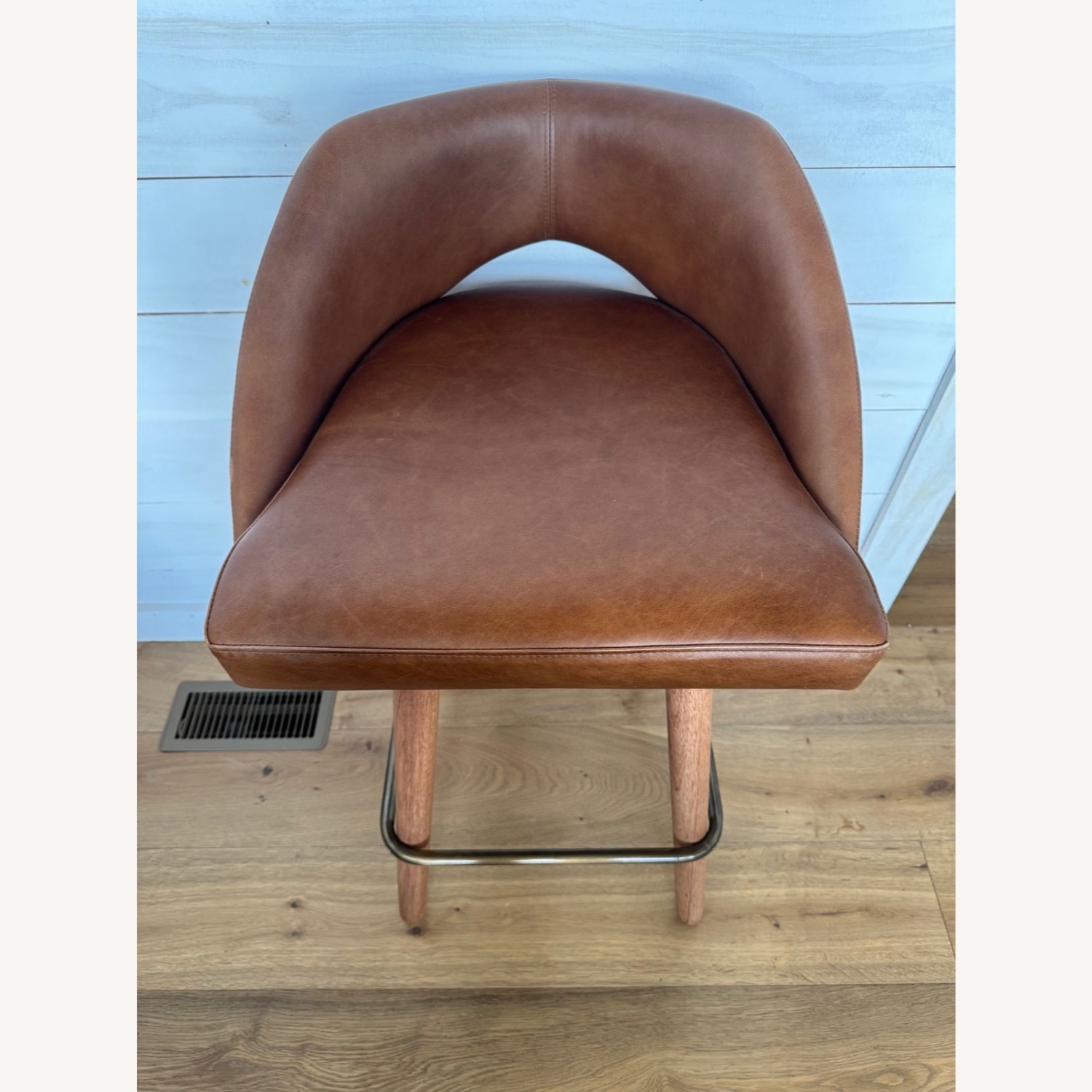 Egg Designs Savannah Steel + Leather Barstools - image-13