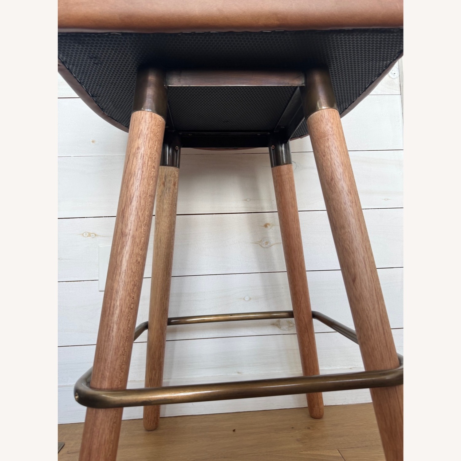 Egg Designs Savannah Steel + Leather Barstools - image-15
