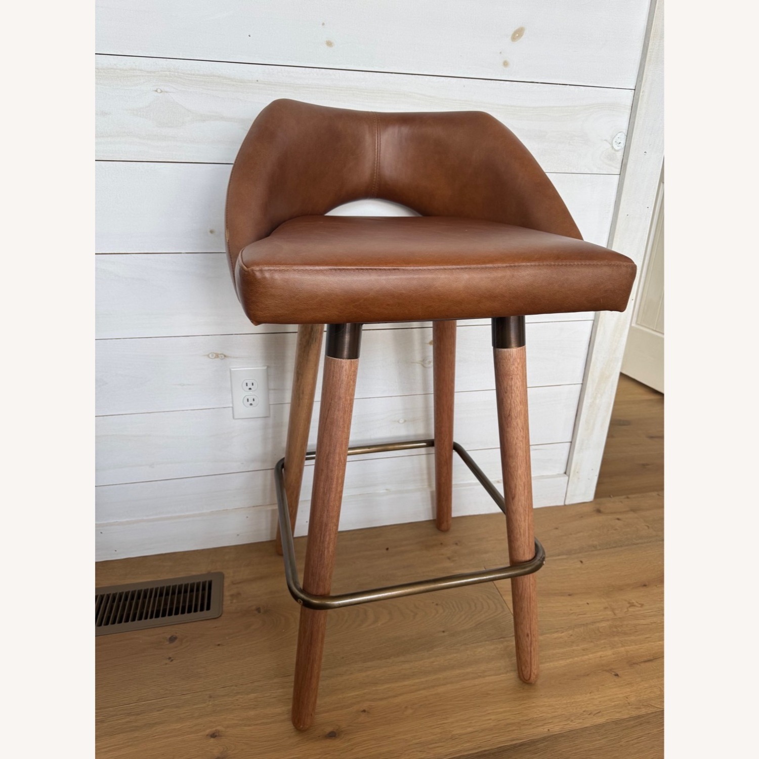 Egg Designs Savannah Steel + Leather Barstools - image-8