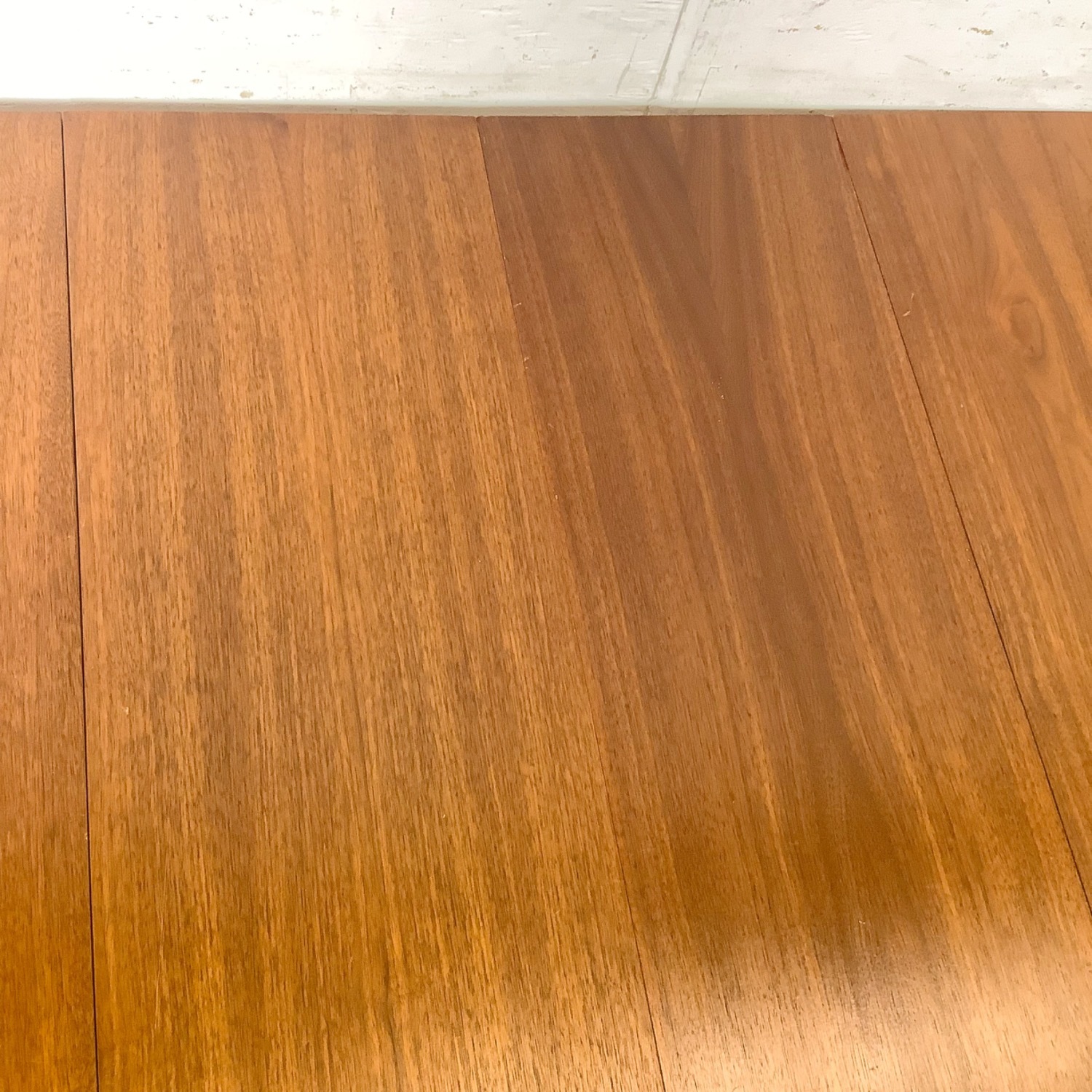 Vintage Walnut Spindle Base Extension Dining Table - image-25
