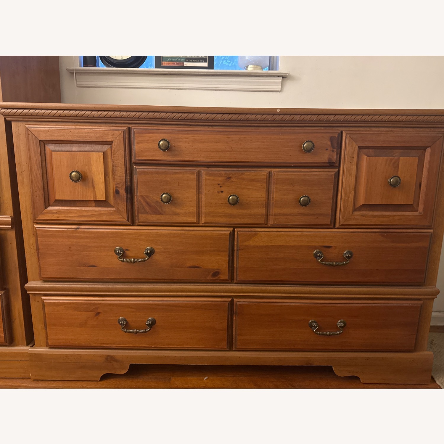 Natural Wood Dresser - image-1
