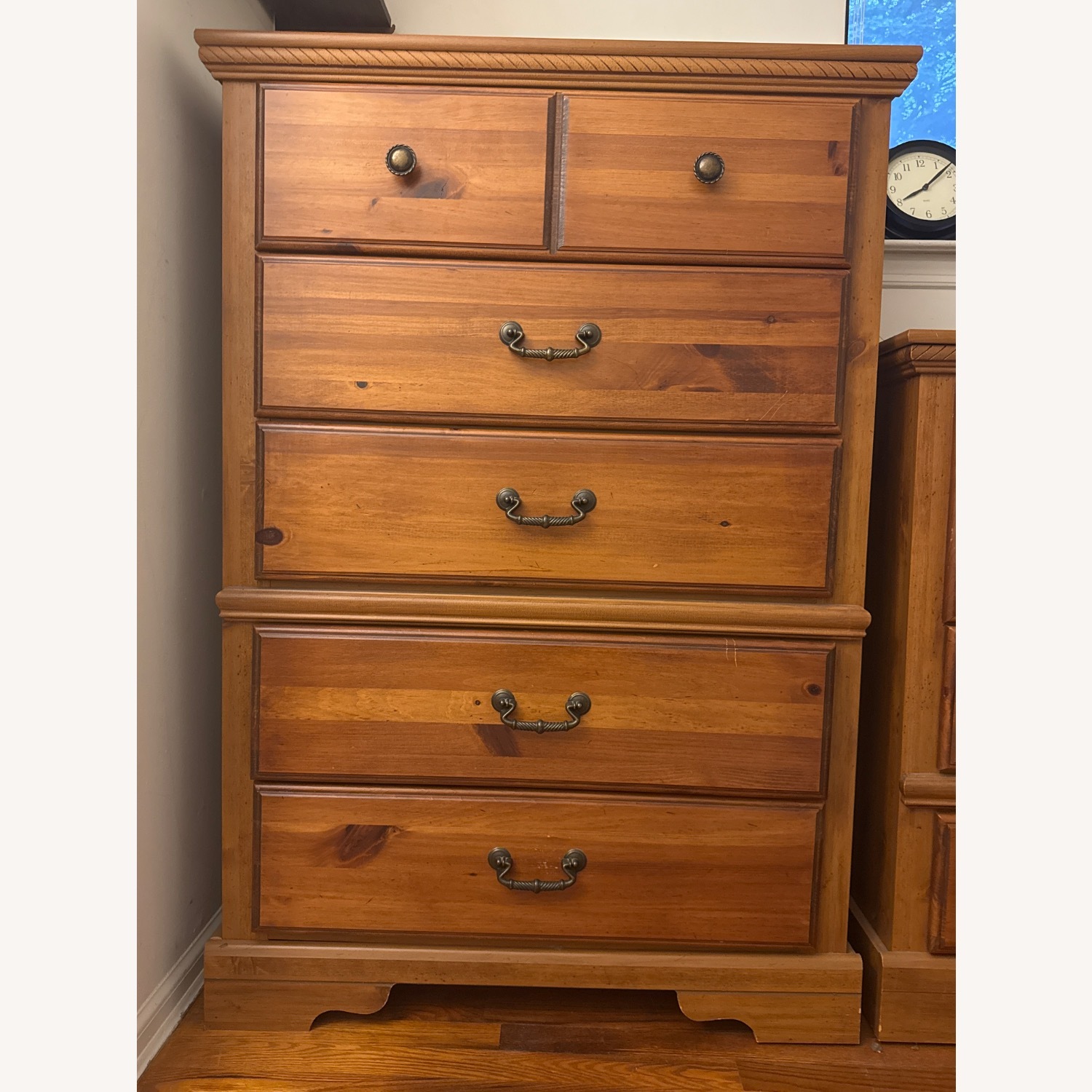 Natural Wood Dresser - image-2