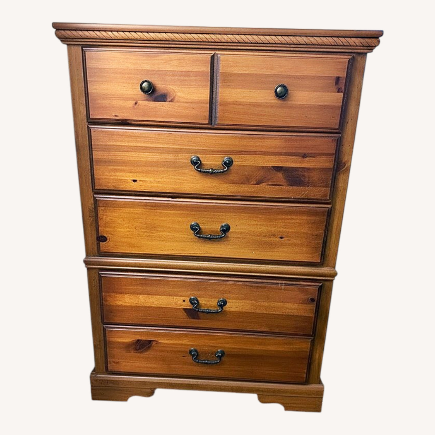 Natural Wood Dresser - image-0