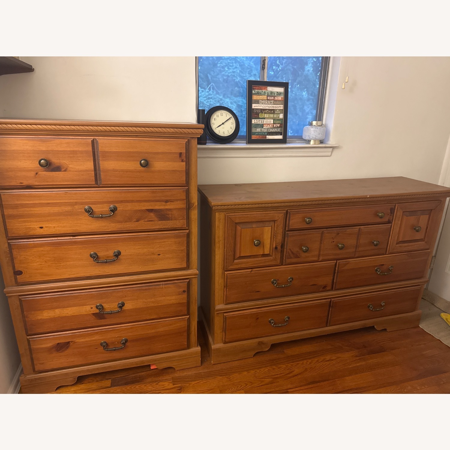 Natural Wood Dresser - image-6