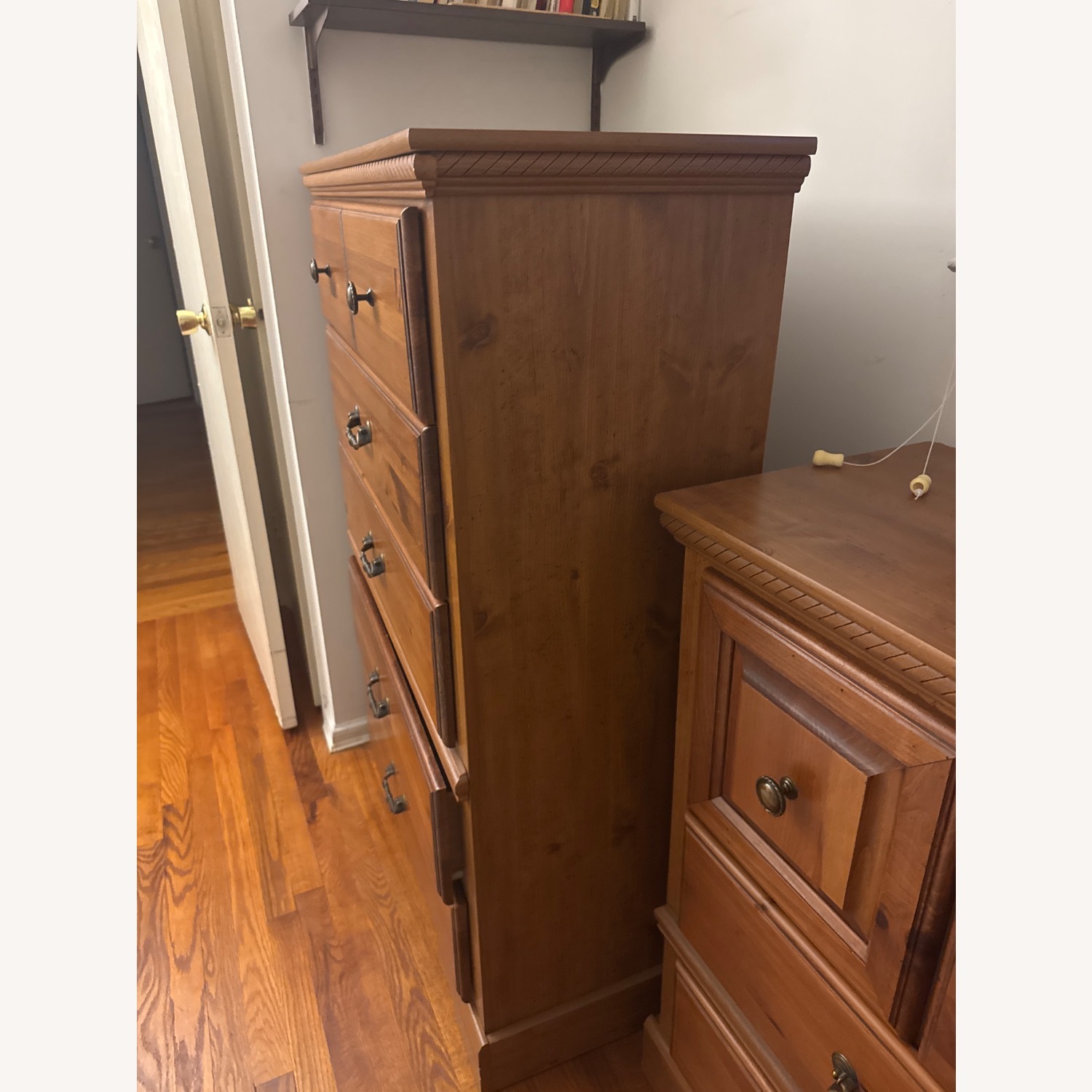Natural Wood Dresser - image-3