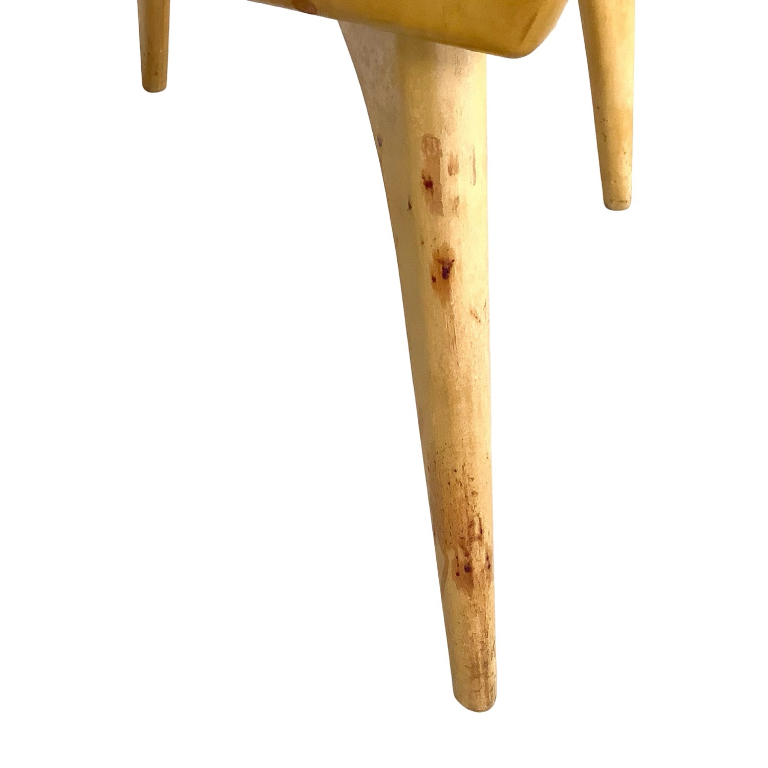 Vintage Heywood-Wakefield Birch End Table - Wheat - image-14