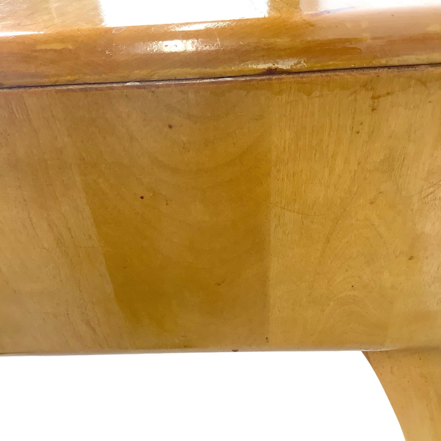 Vintage Heywood-Wakefield Birch End Table - Wheat - image-20