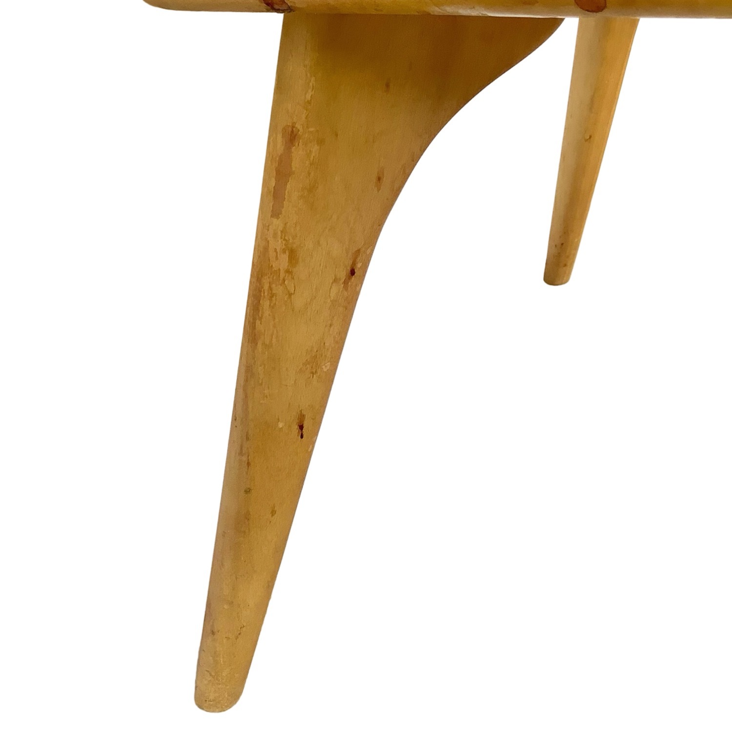 Vintage Heywood-Wakefield Birch End Table - Wheat - image-13