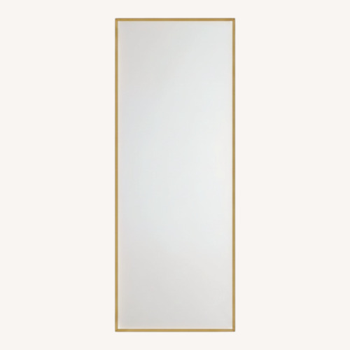 Used Amazon Gold Floor Mirror for sale on AptDeco