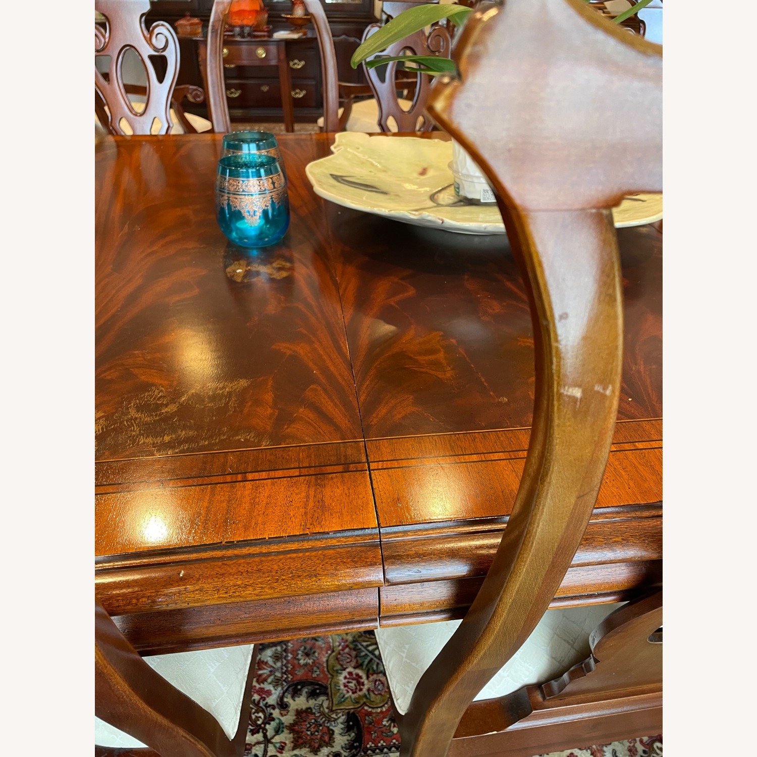 Thomasville Extendable Cherry Dining Set 6-12 Seat - image-13