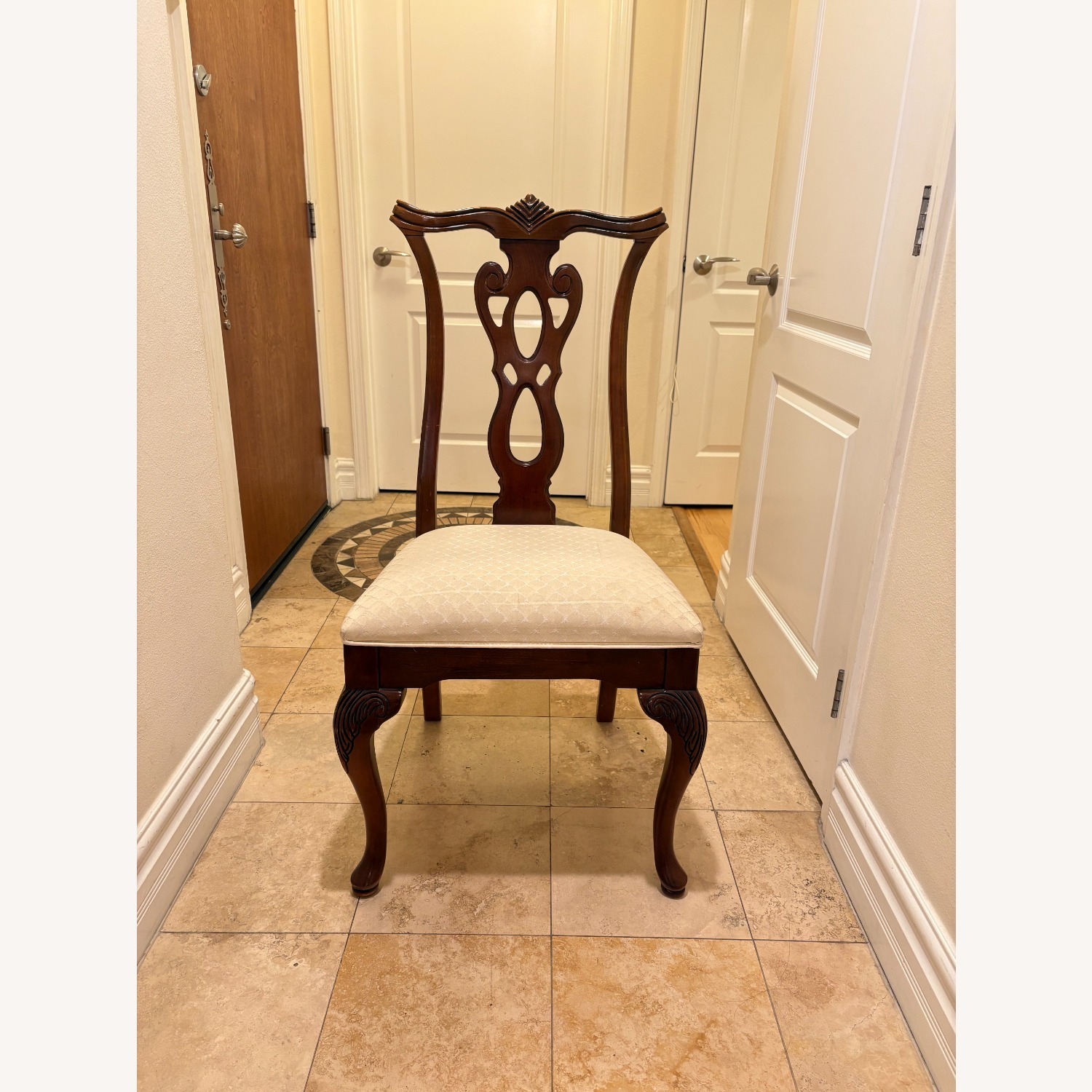 Thomasville Extendable Cherry Dining Set 6-12 Seat - image-14