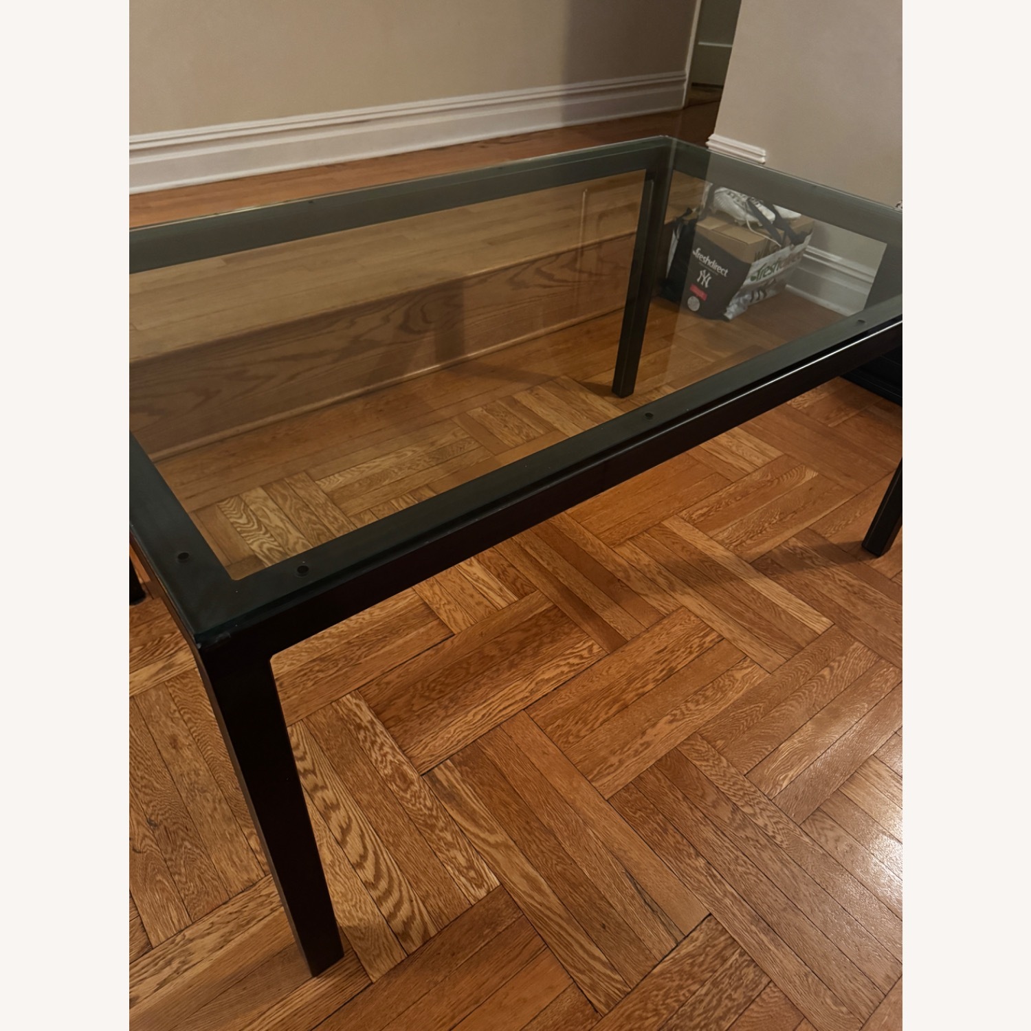 Room & Board Parsons Transparent Dining Table - image-2
