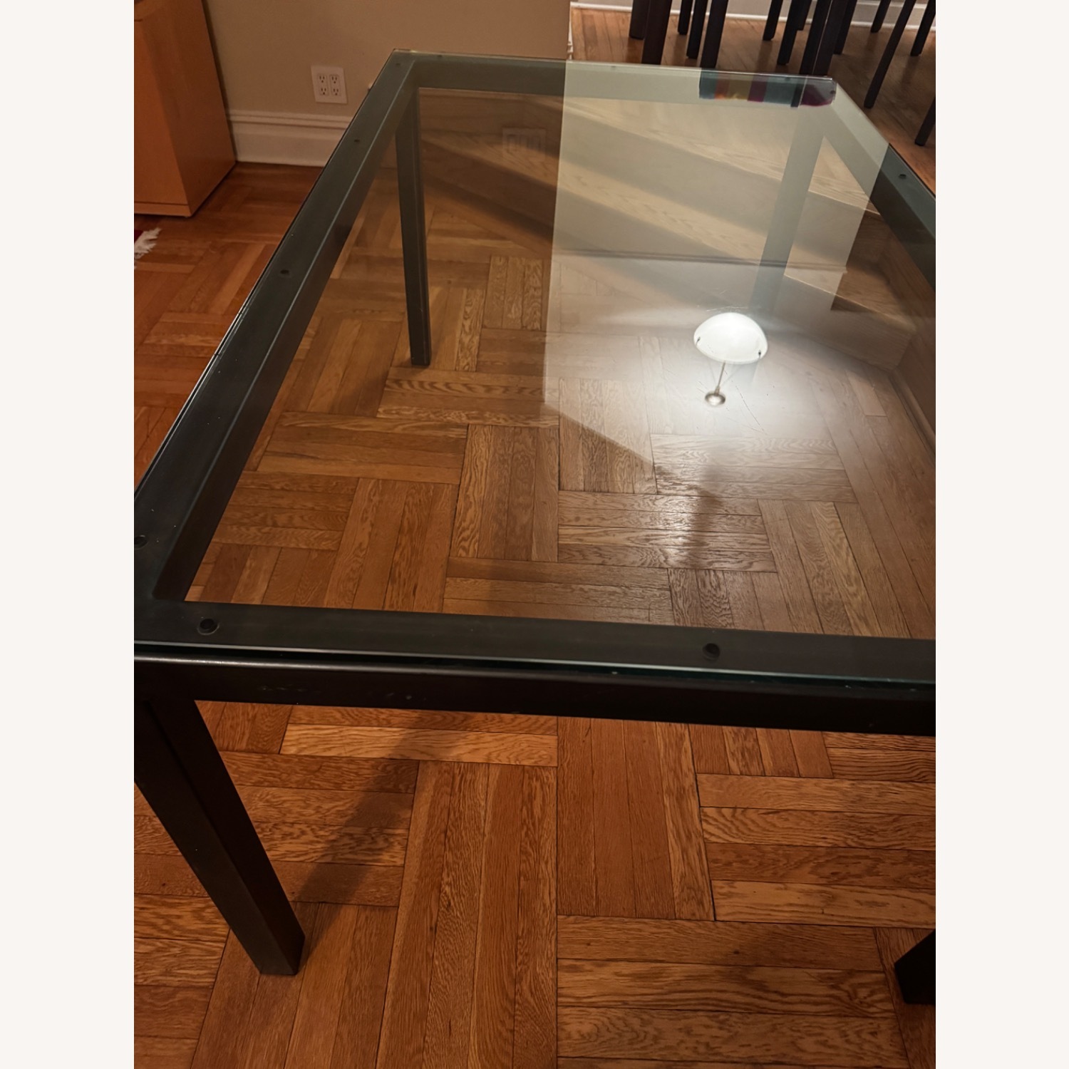 Room & Board Parsons Transparent Dining Table - image-4