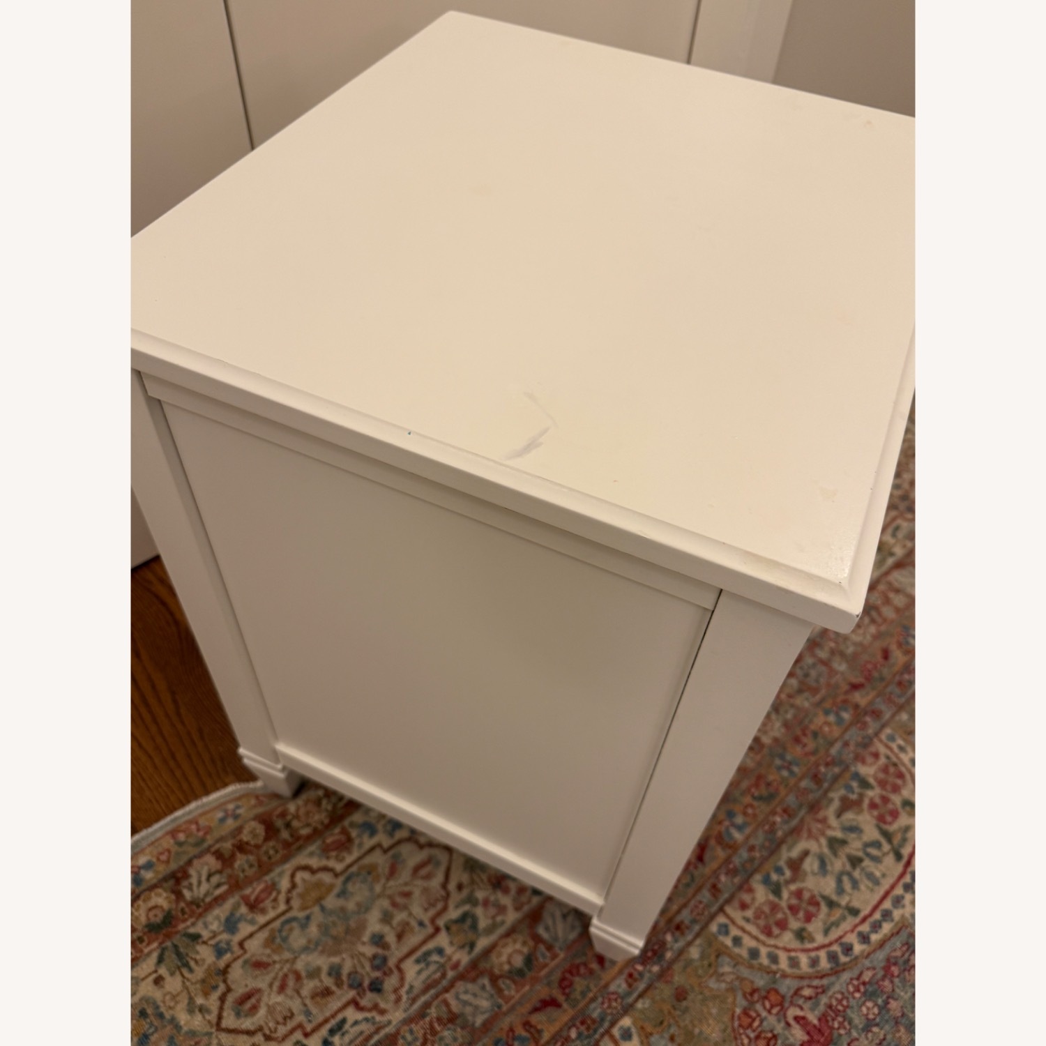Pottery Barn Teen Auburn White Nightstand - image-8