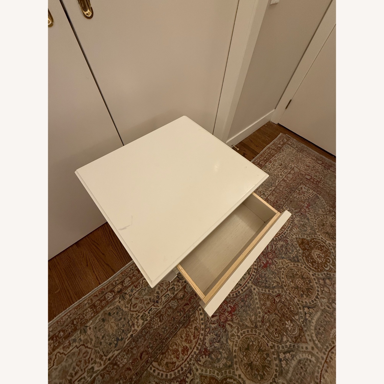 Pottery Barn Teen Auburn White Nightstand - image-6