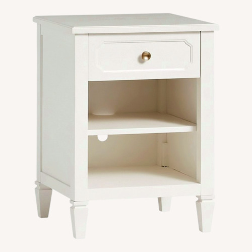 Used Pottery Barn Teen Auburn White Nightstand for sale on AptDeco