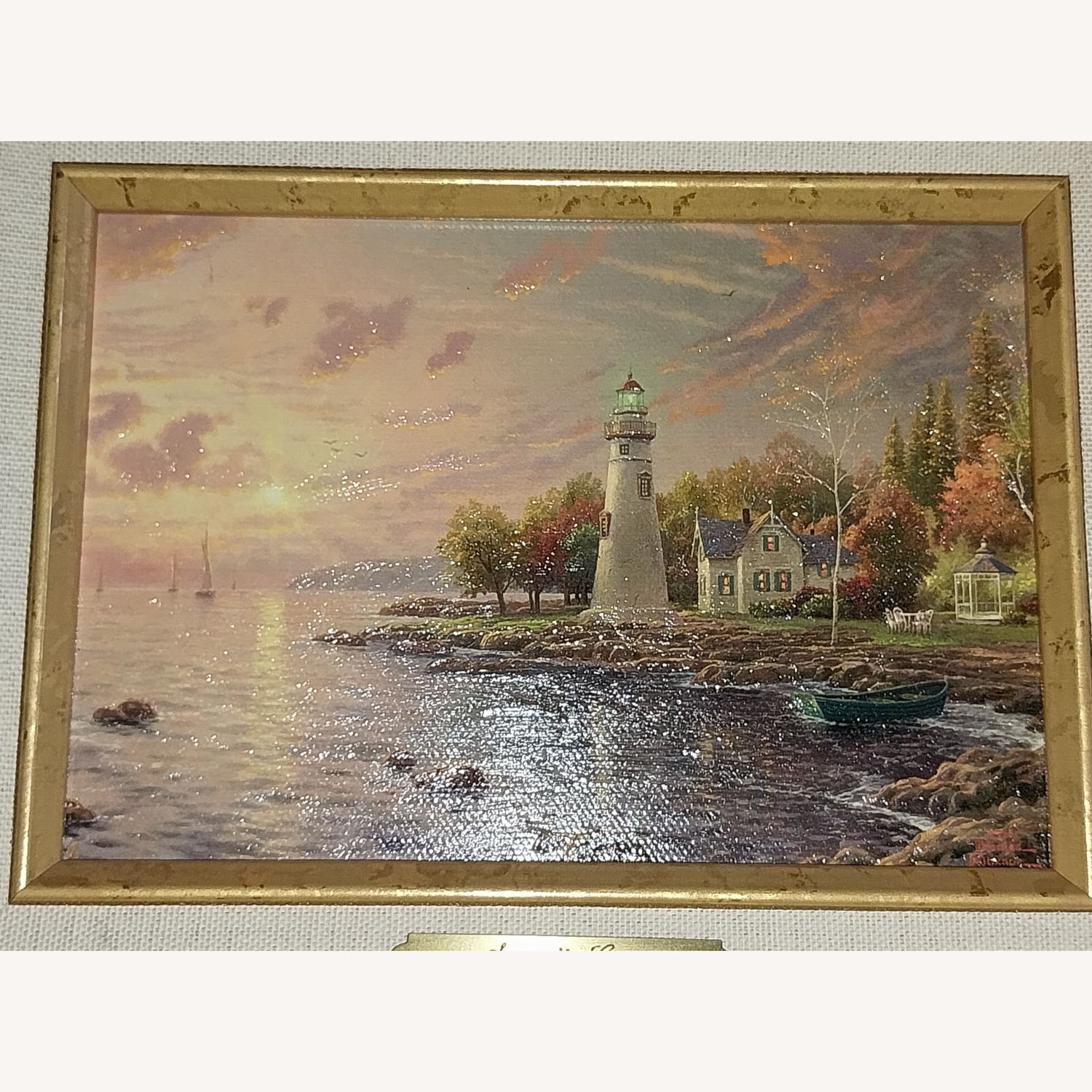 Thomas Kinkade Accent Print Serenity Cove - image-2