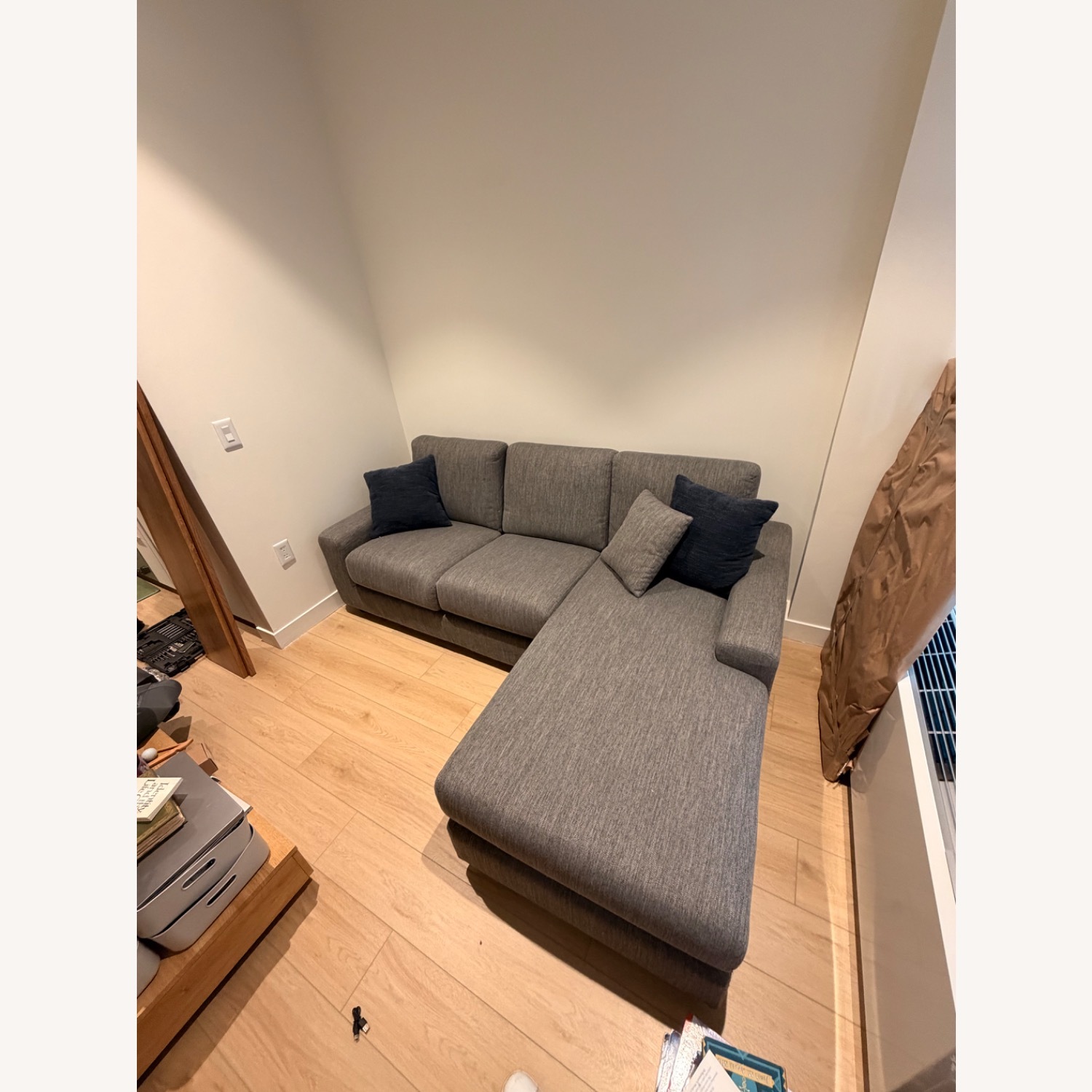 Gray Sectional Sofa - image-3