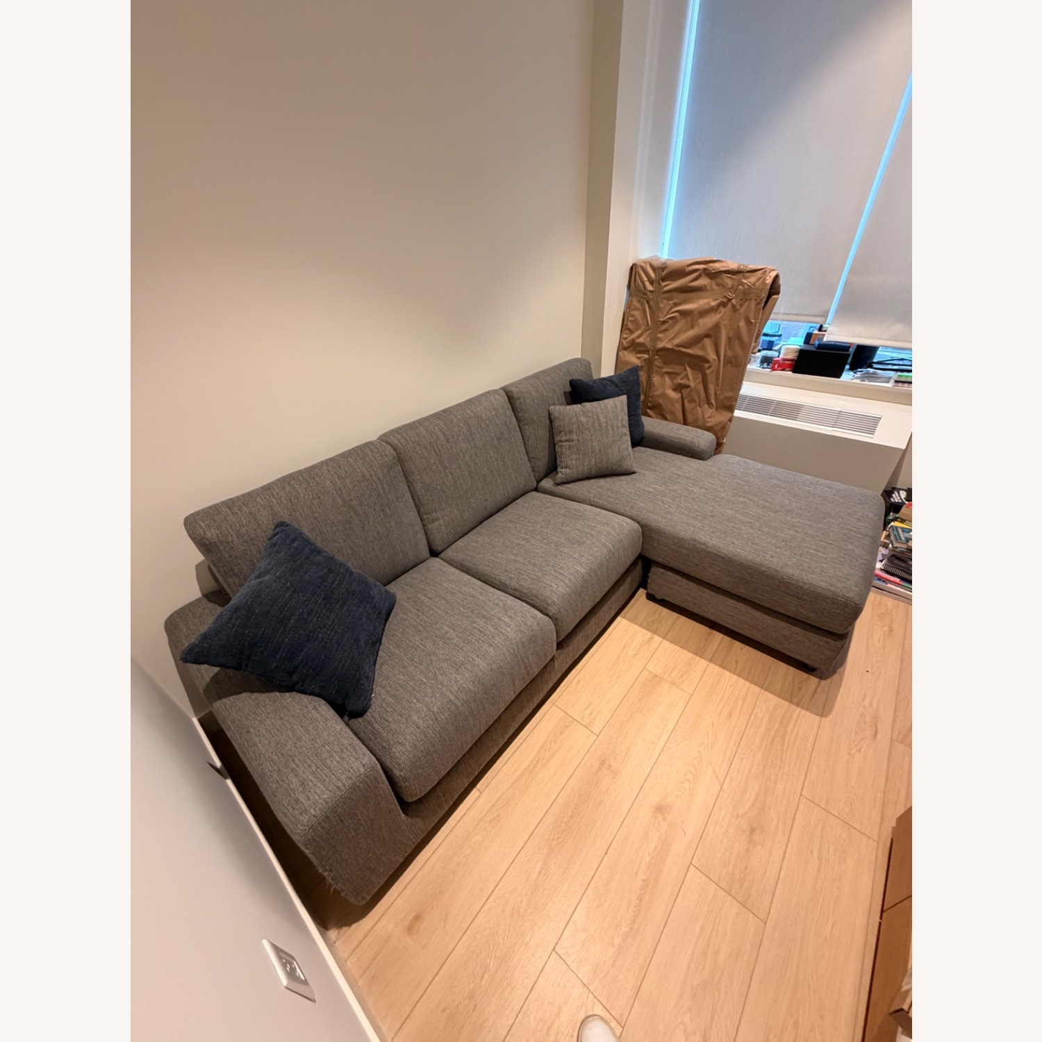 Gray Sectional Sofa - image-2