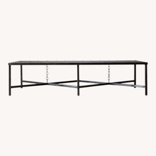 Used Restoration Hardware 1920’s English Mail Sorter Chain Coffee Table for sale on AptDeco